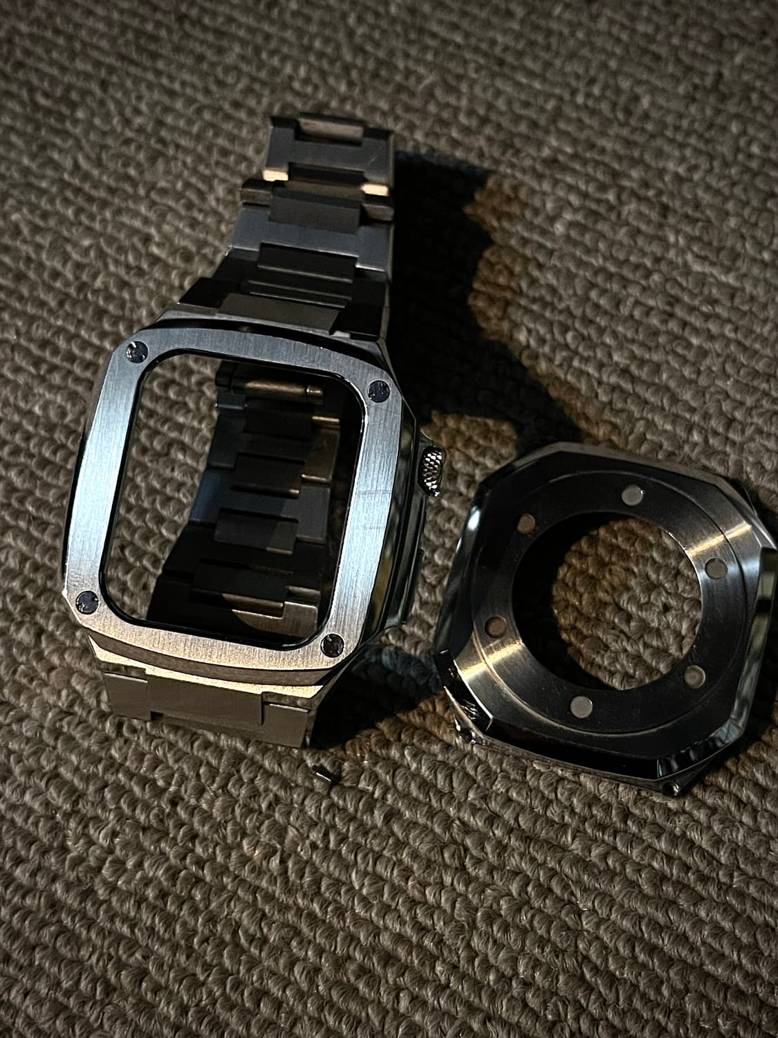 애플워치 풀커버 스틸 케이스 <애플워치케이스> 40mm 41mm 상품이미지6