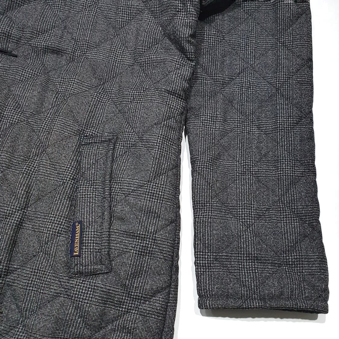 라벤햄 울 퀼팅 자켓 글렌체크 L (105) lavenham 상품이미지5