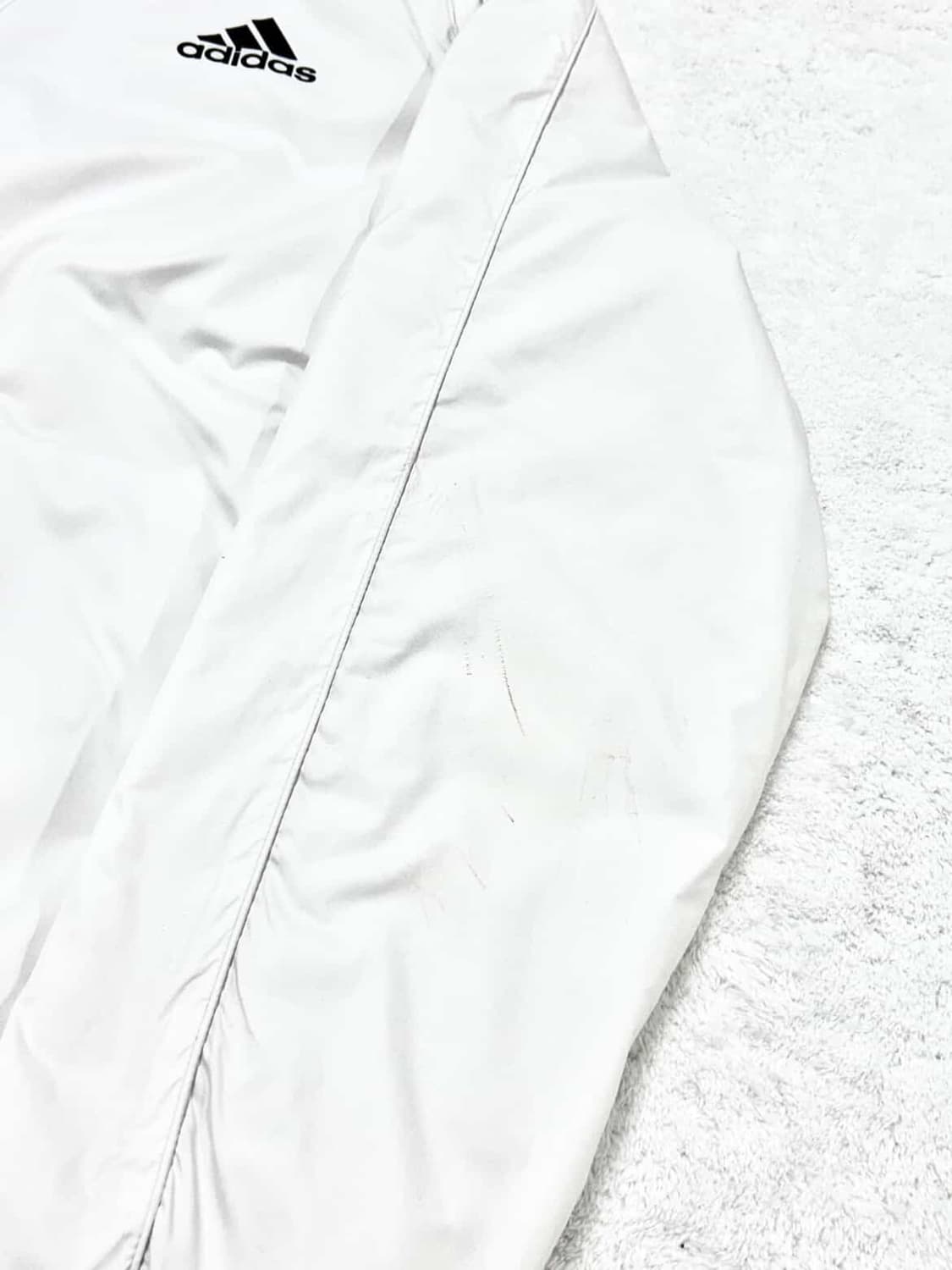 아디다스 화이트 누빔 바람막이 상품이미지10