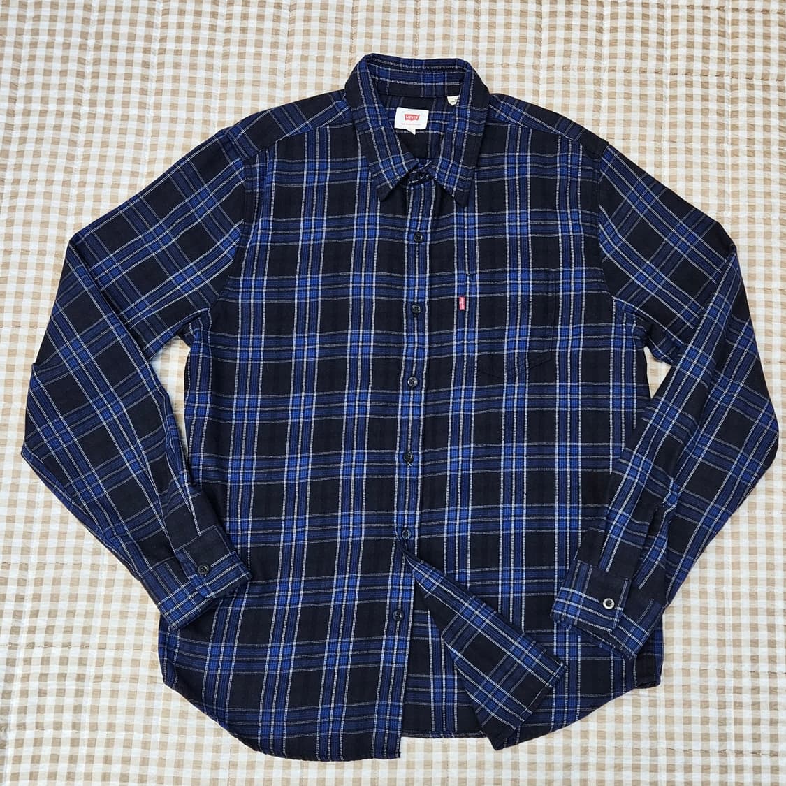 리바이스 춘추 긴소매 셔츠 남자100 상품이미지1