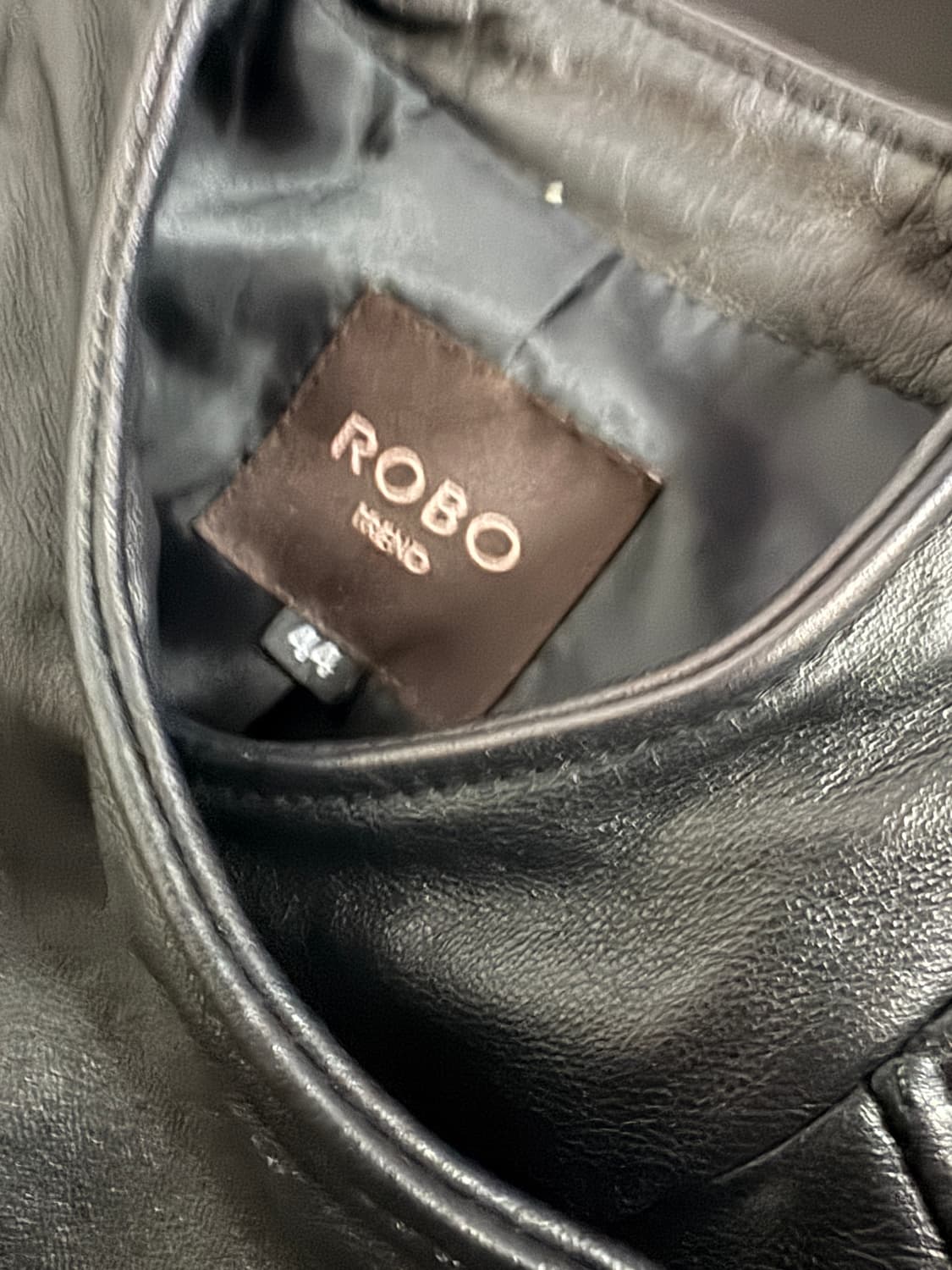 여성 로보 ROBO 리얼 양가죽 라이더 자켓 44 상품이미지3