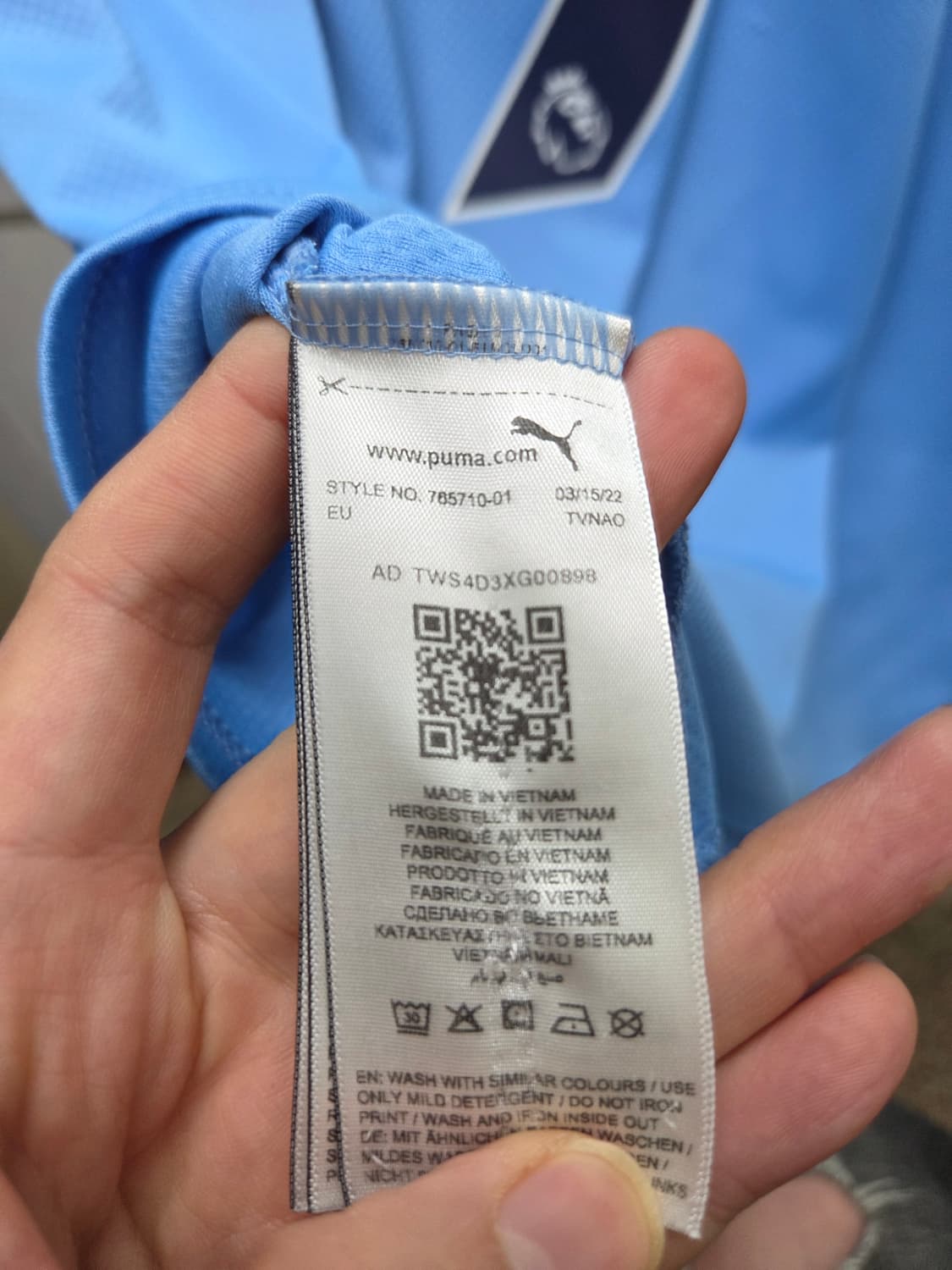 맨시티 22-23 홀란드 푸마 유니폼 상품이미지10