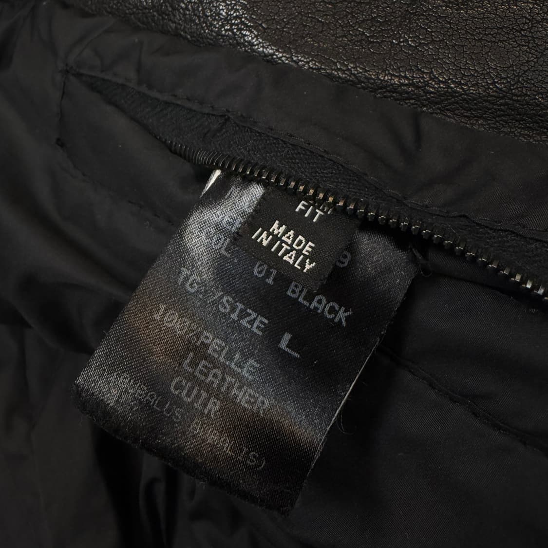 Neil Barrett 닐바렛 아카이브 버팔로 레더 자켓 L  상품이미지7