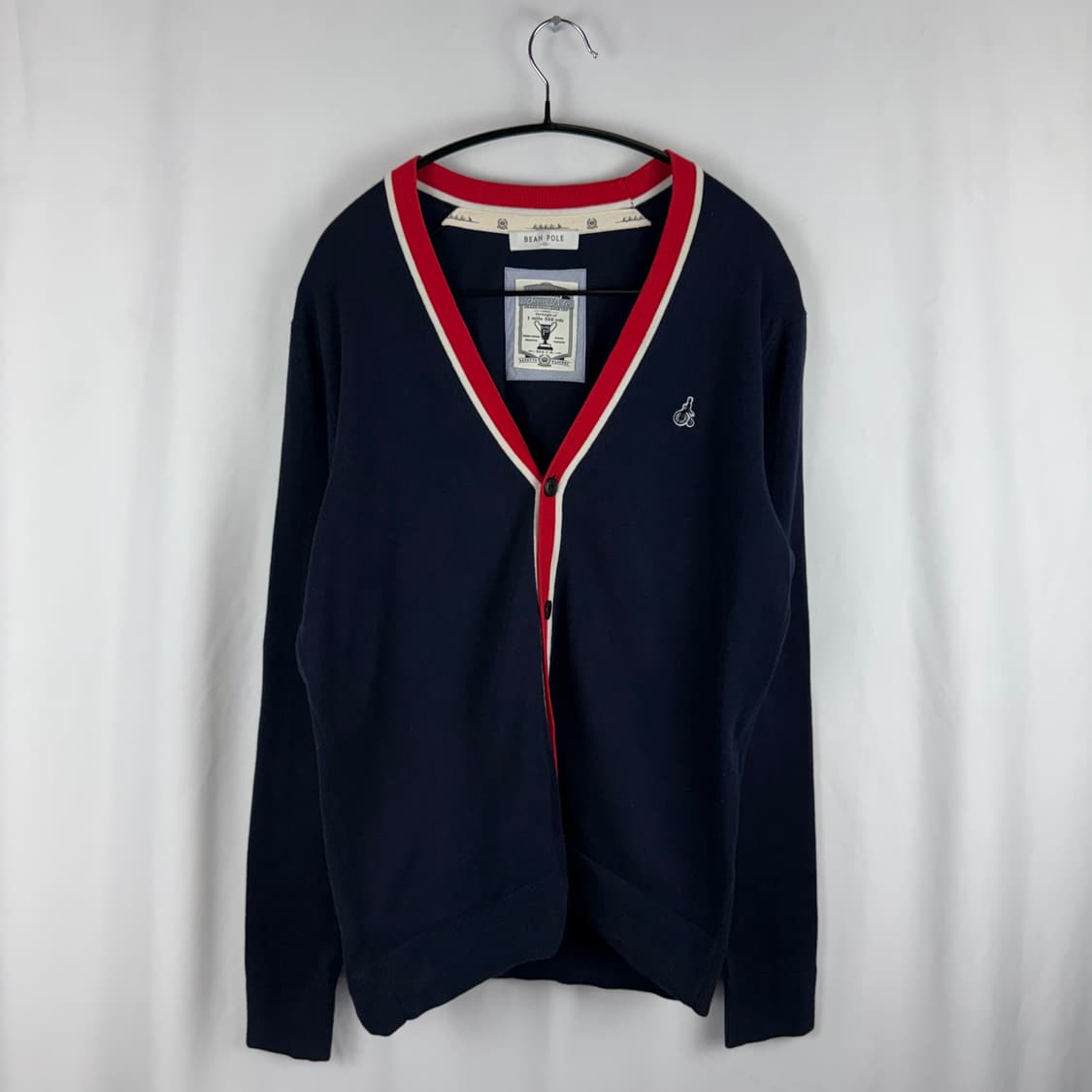 (100) 빈폴 니트 가디건 네이비 상품이미지2