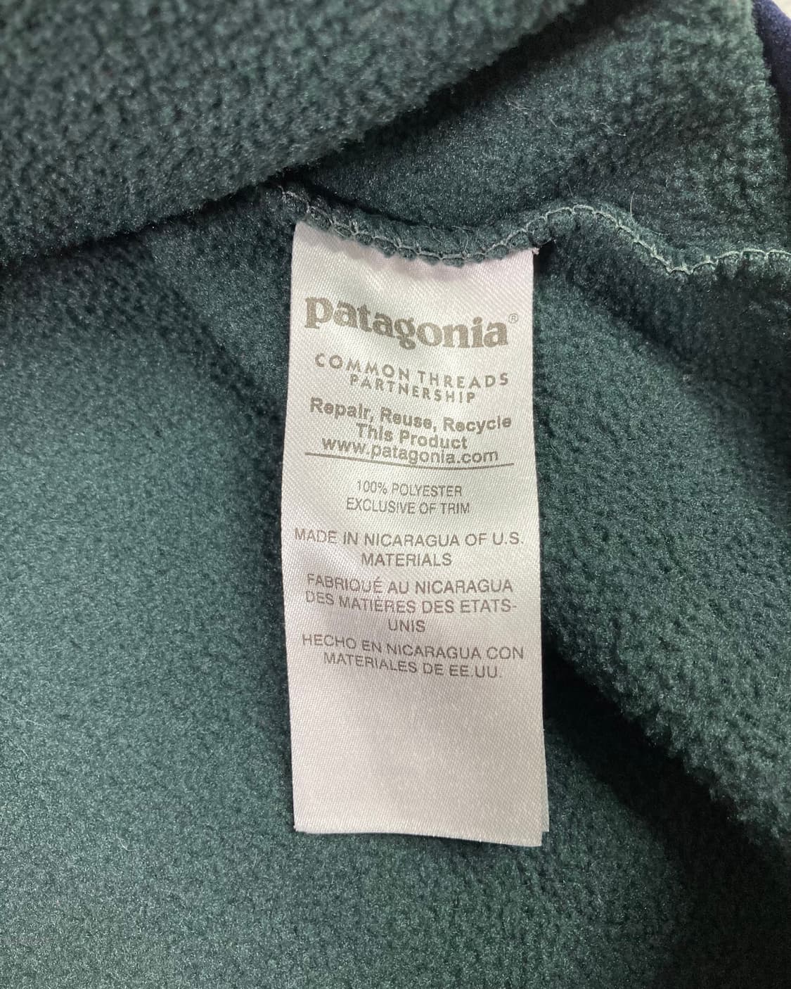 10s Patagonia Synchilla Snap-t Fleece 상품이미지4