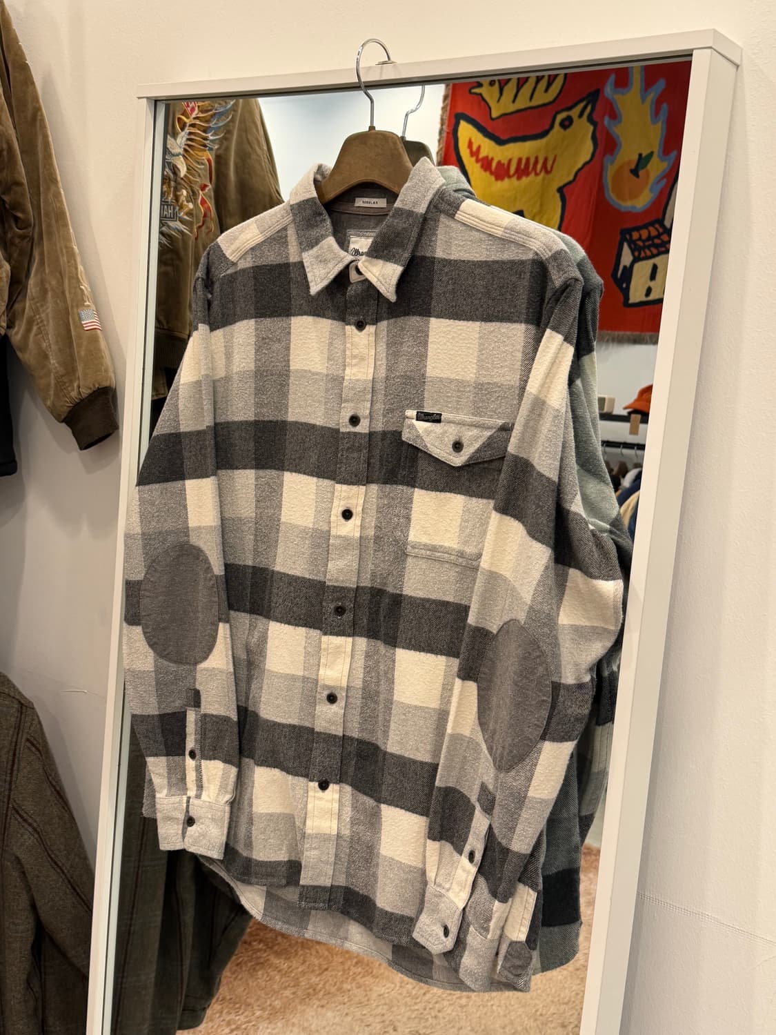 Wrangler 랭글러 플란넬 체크 셔츠 상품이미지1