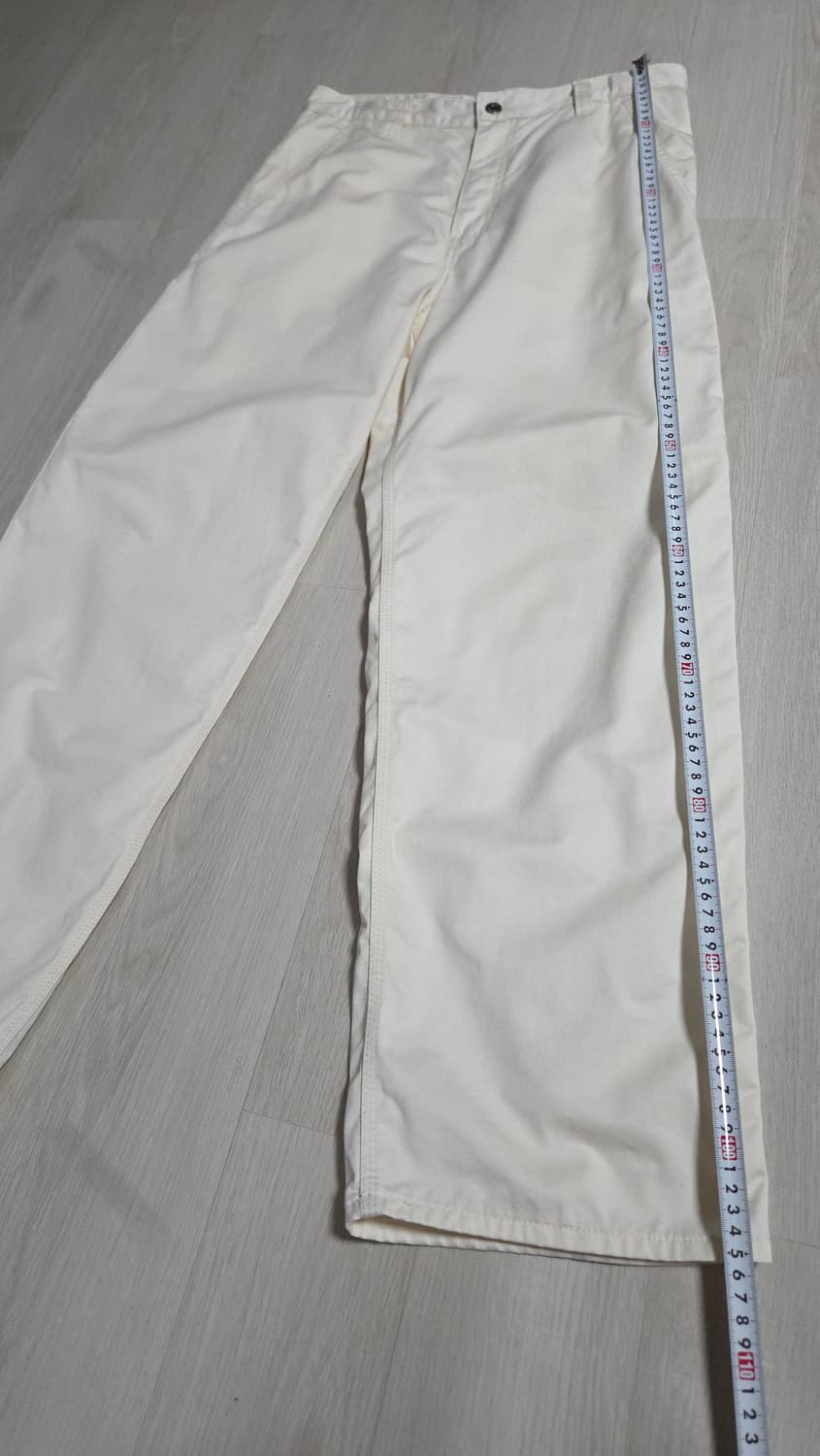 (착샷) 쿠어 면바지 2종 크림 베이지 상품이미지4