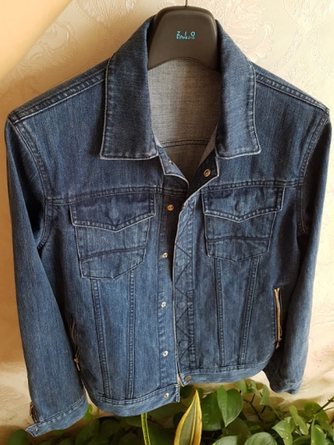 지오송지오 데님 청자켓 105  시스템 솔리드 타임 커스템멜로우 상품이미지1