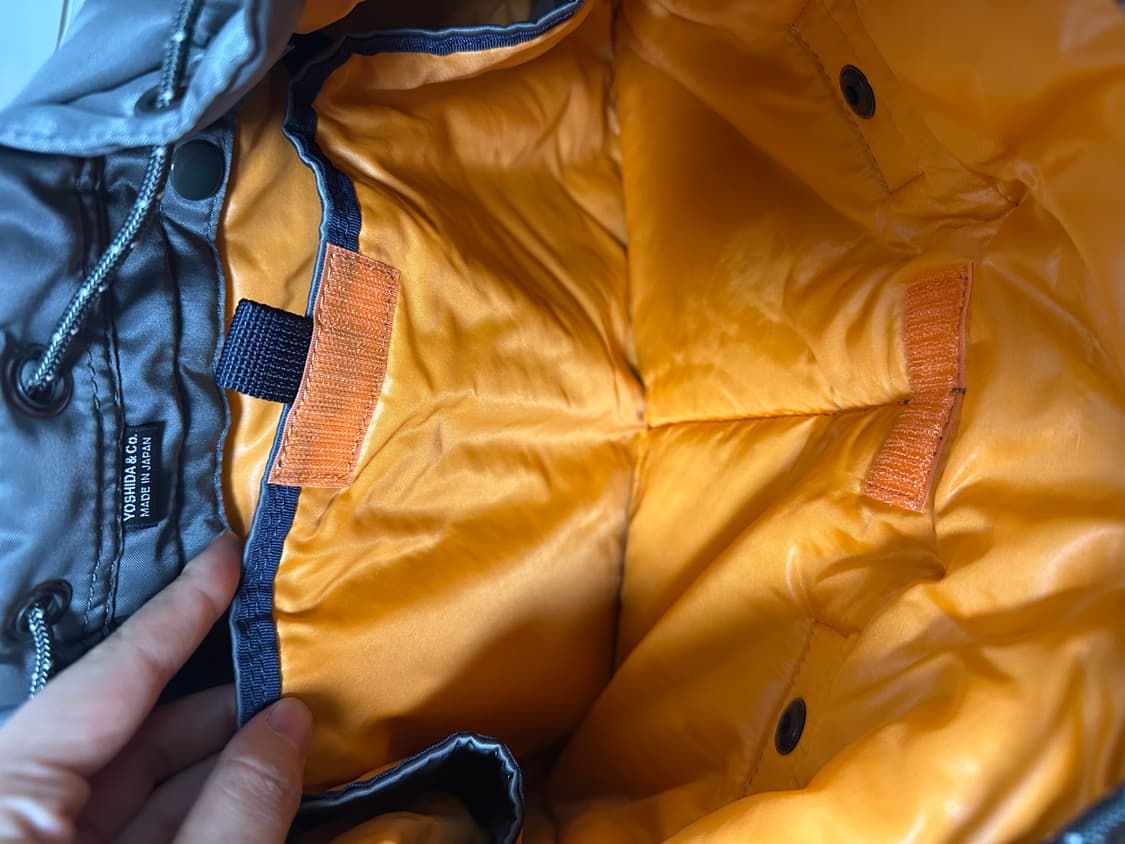 요시다포터 한정판 PX탱커 2way 툴백 그레이 상품이미지9