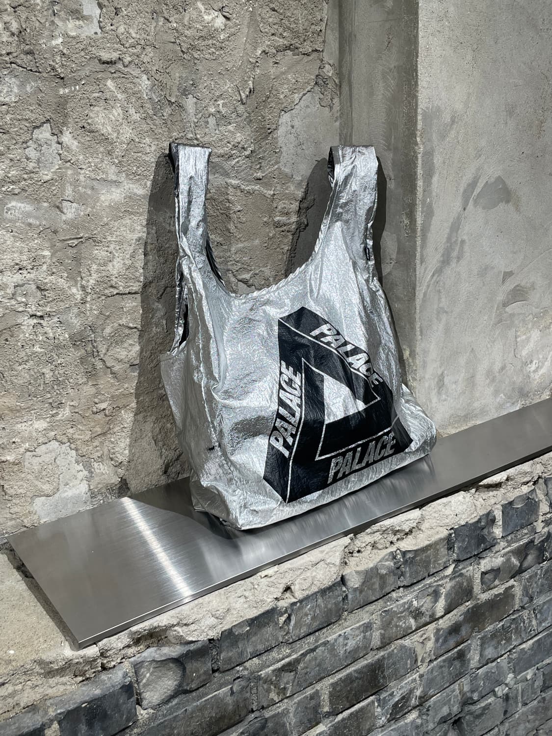 팔라스 실버 샵 나일론 토트백 상품이미지1