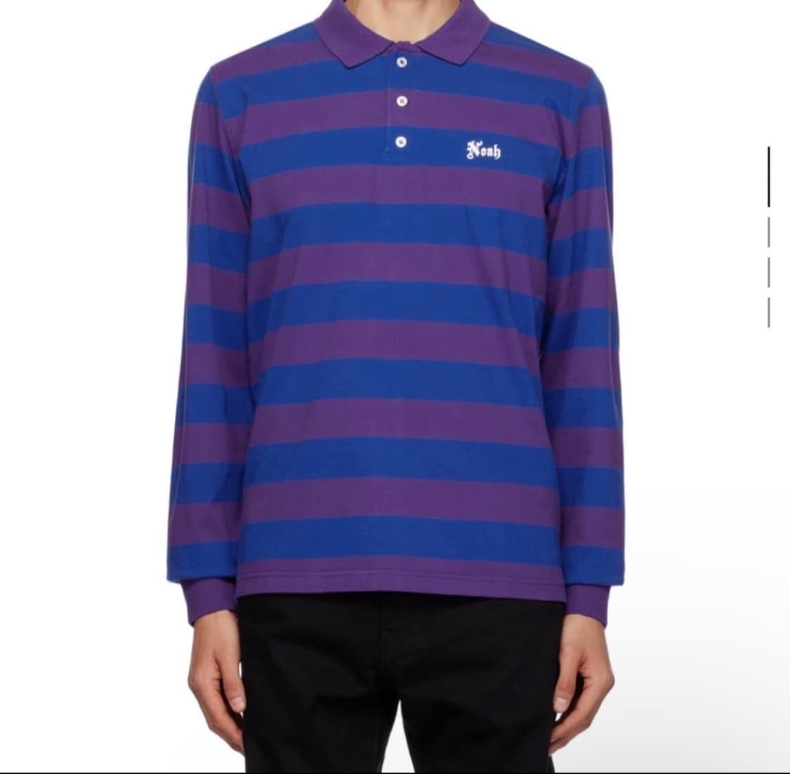 Noah Polo Shirt Adult Medium Blue Purple 상품이미지6
