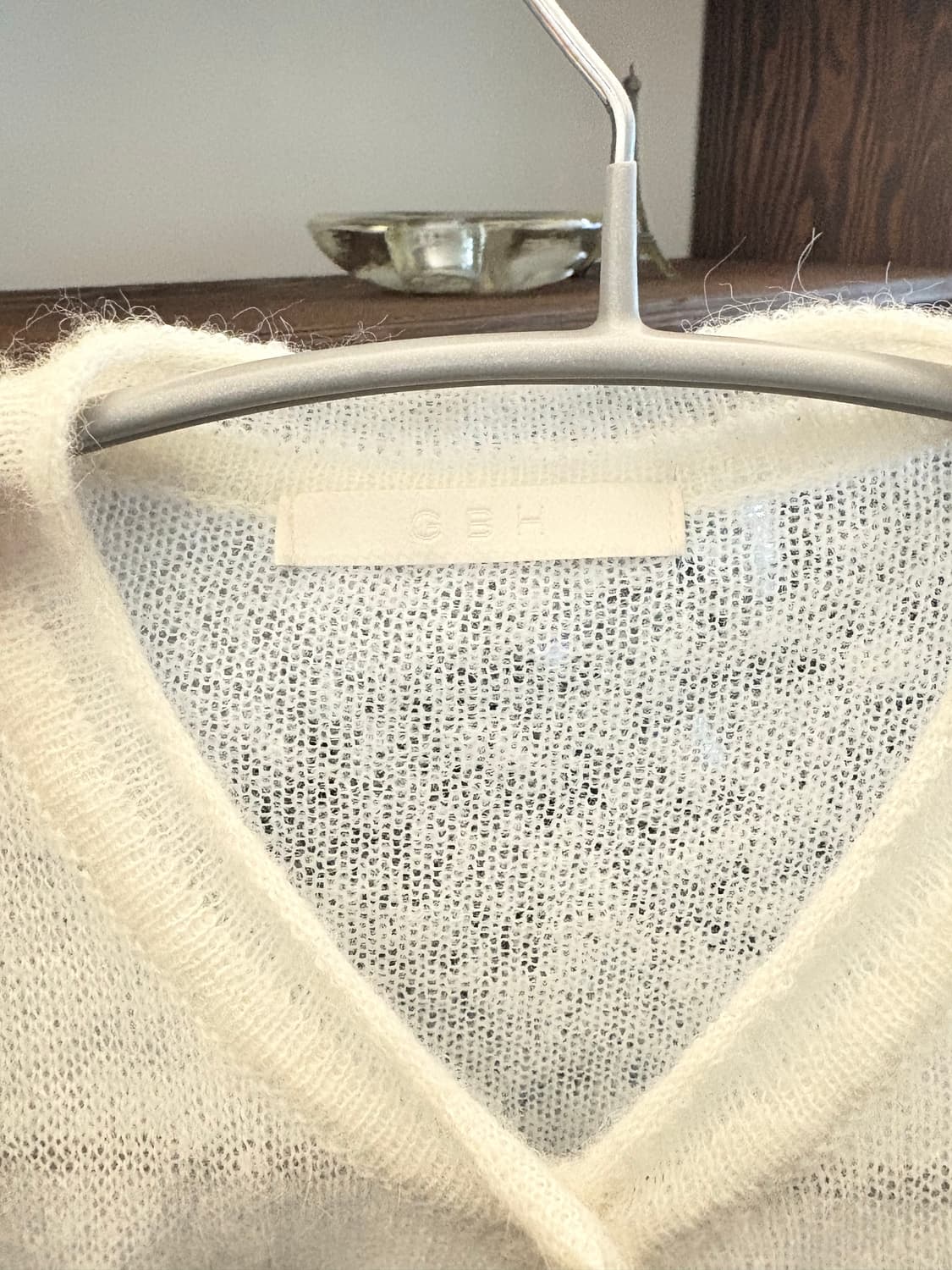 GBH 알파카 니트 가디건 상품이미지3