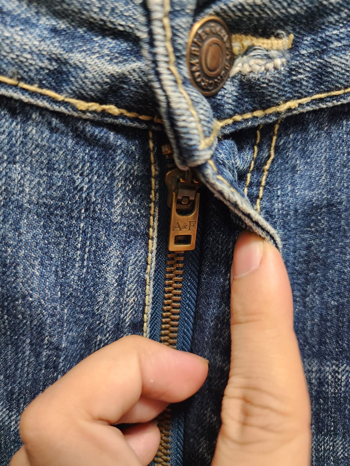 아베크롬비 데님 반바지 상품이미지4
