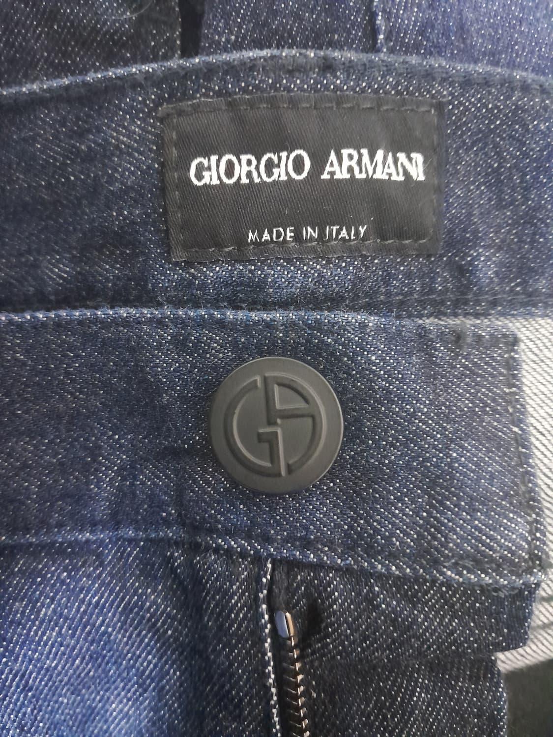 미착용) 조르지오 아르마니 21FW 진청 데님바지  32"~33" 상품이미지4