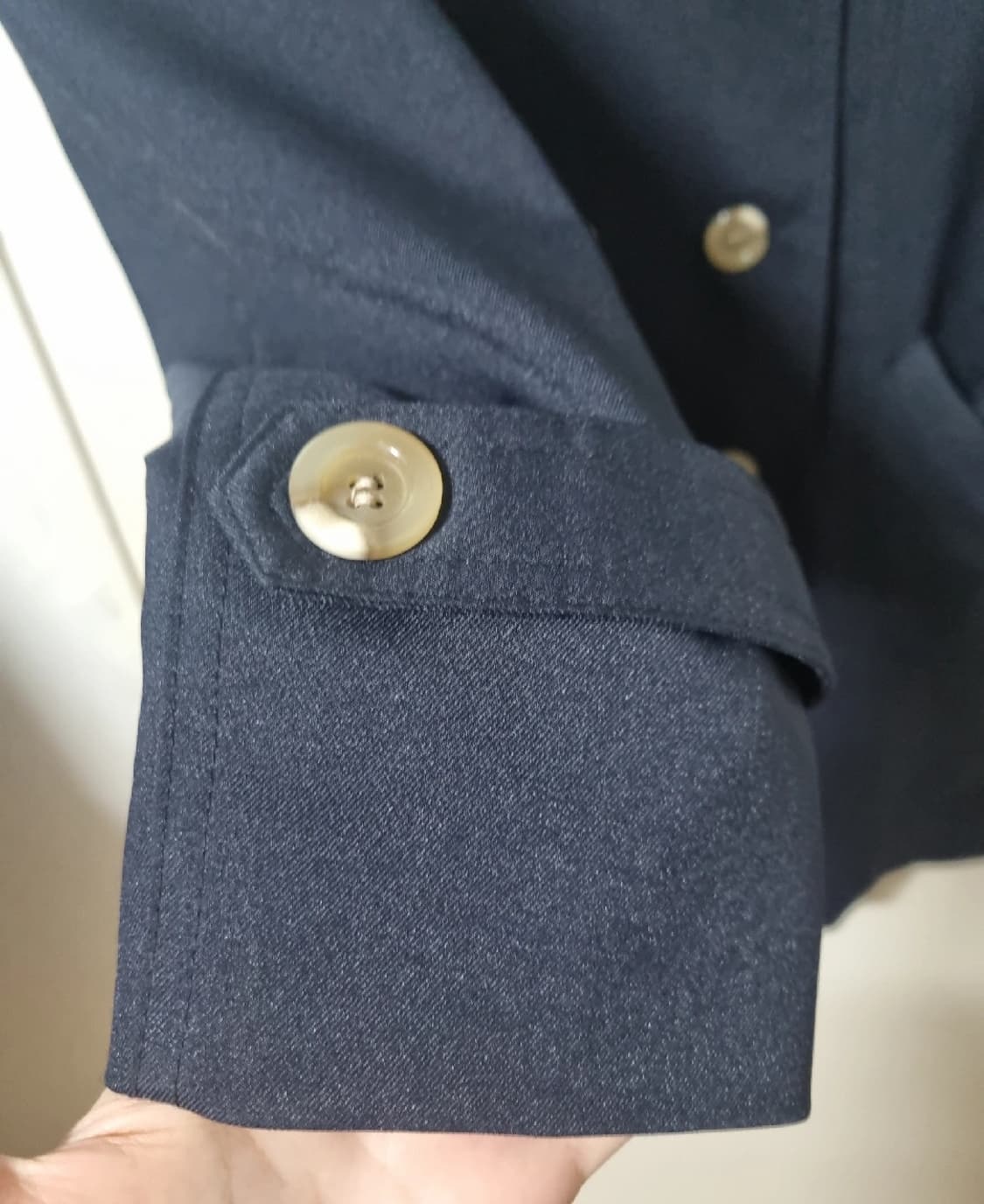 보세 네이비 트렌치 코트 S 상품이미지5