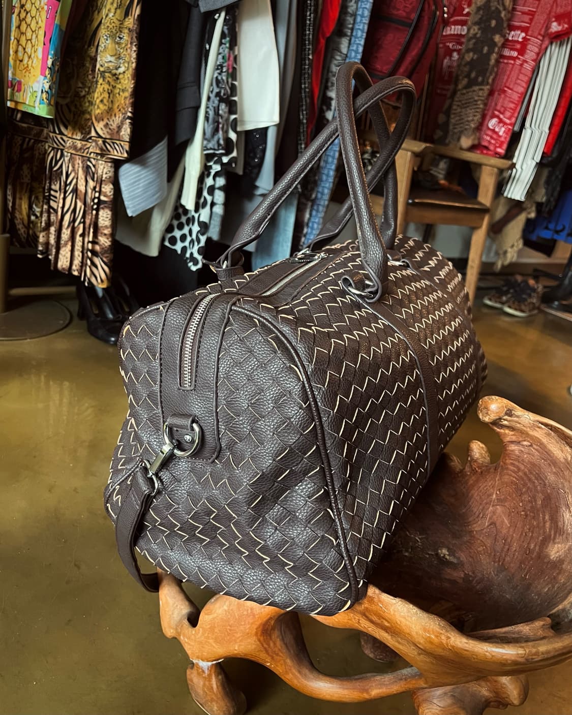 REGiSTA Tokyo Intrecciato Leather Bag 상품이미지8