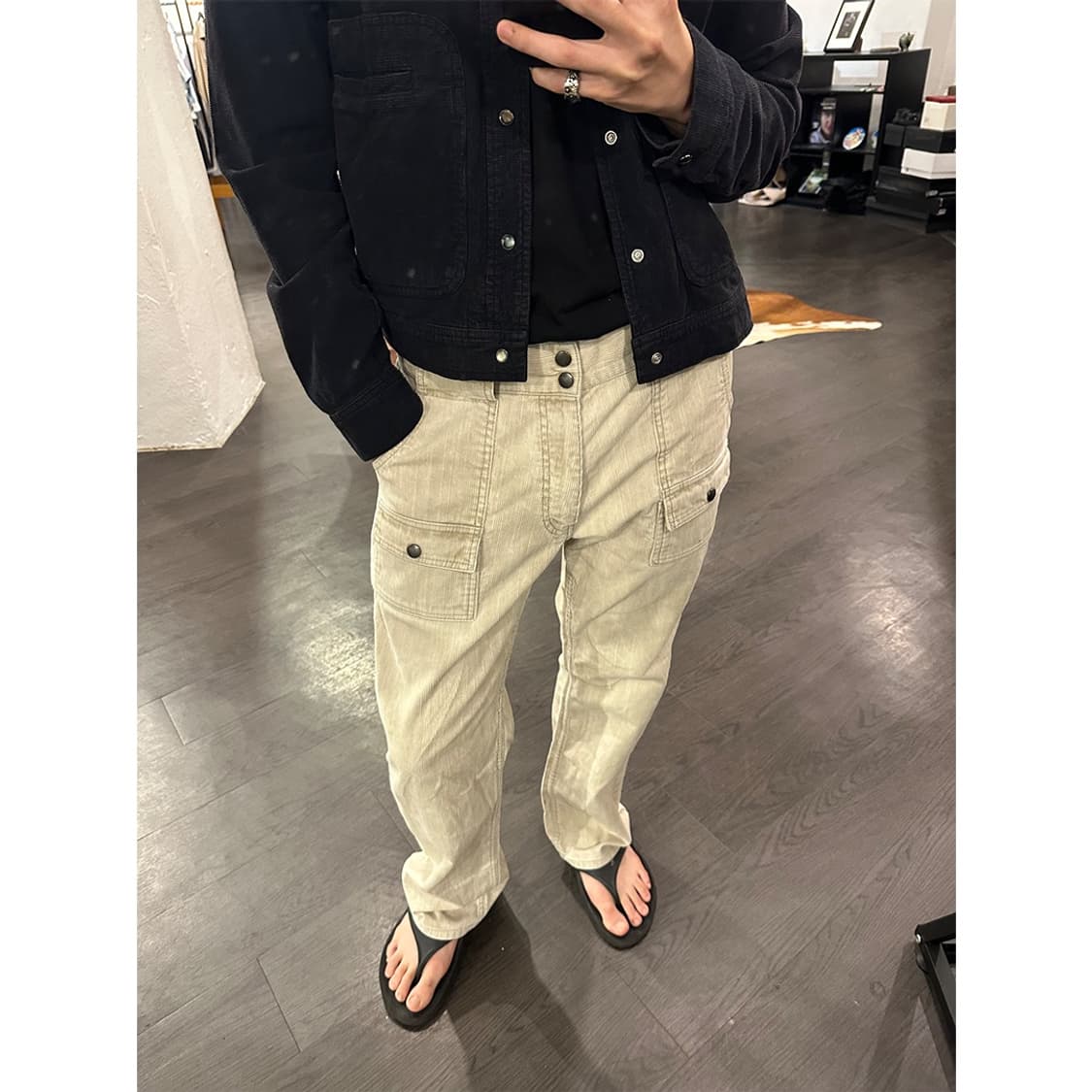 꼼데가르송 옴므 프론트 포켓 코듀로이 팬츠 상품이미지4