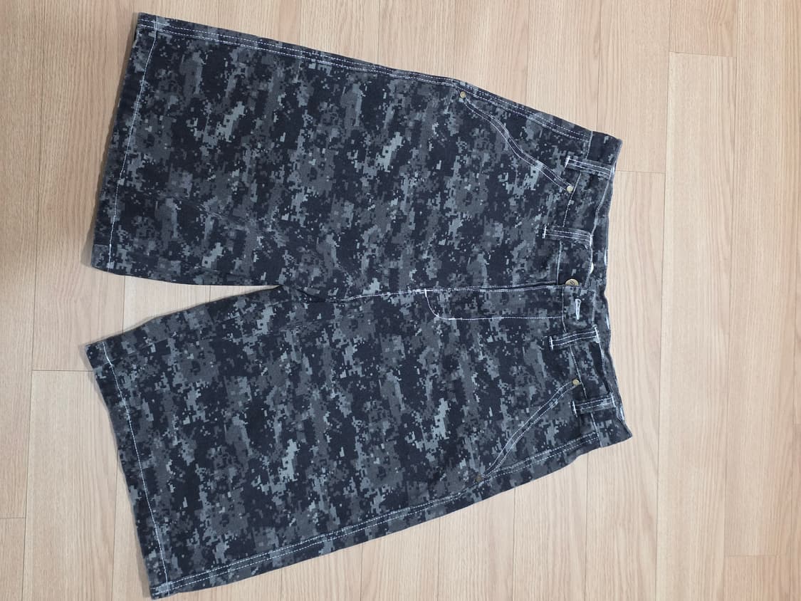 버터굿즈 워크 쇼츠 검정 WORK SHORTS 상품이미지1