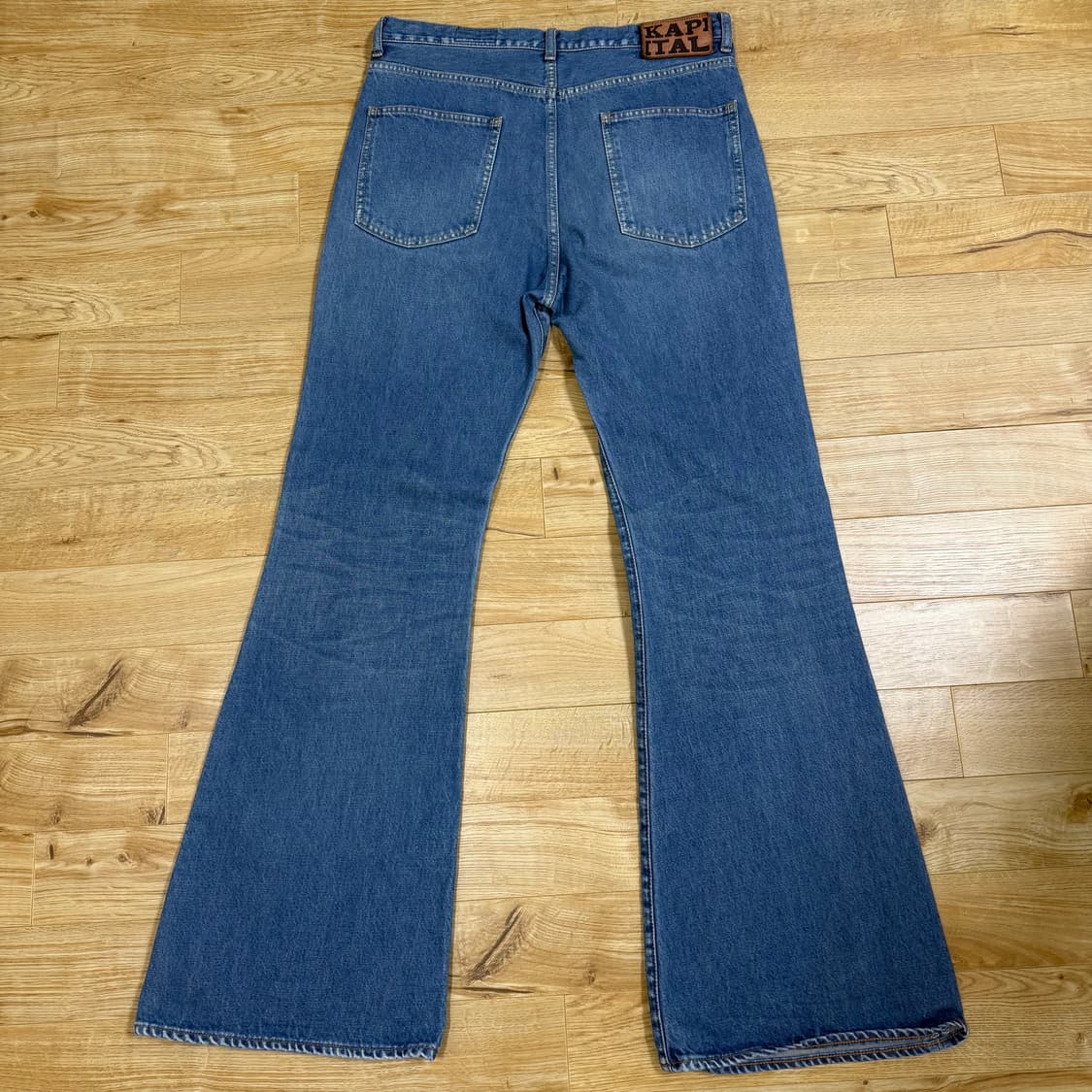 캐피탈 kapital 26SS 오카벨보 패치워크 플레어진 36 상품이미지5