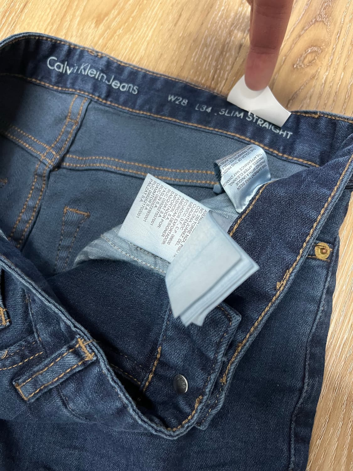(새상품) 캘빈클라인 청바지 28 상품이미지6