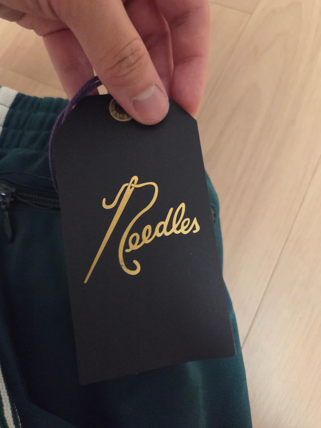 [M] 니들스 HD 트랙 팬츠 폴리 스무스 그린 상품이미지2