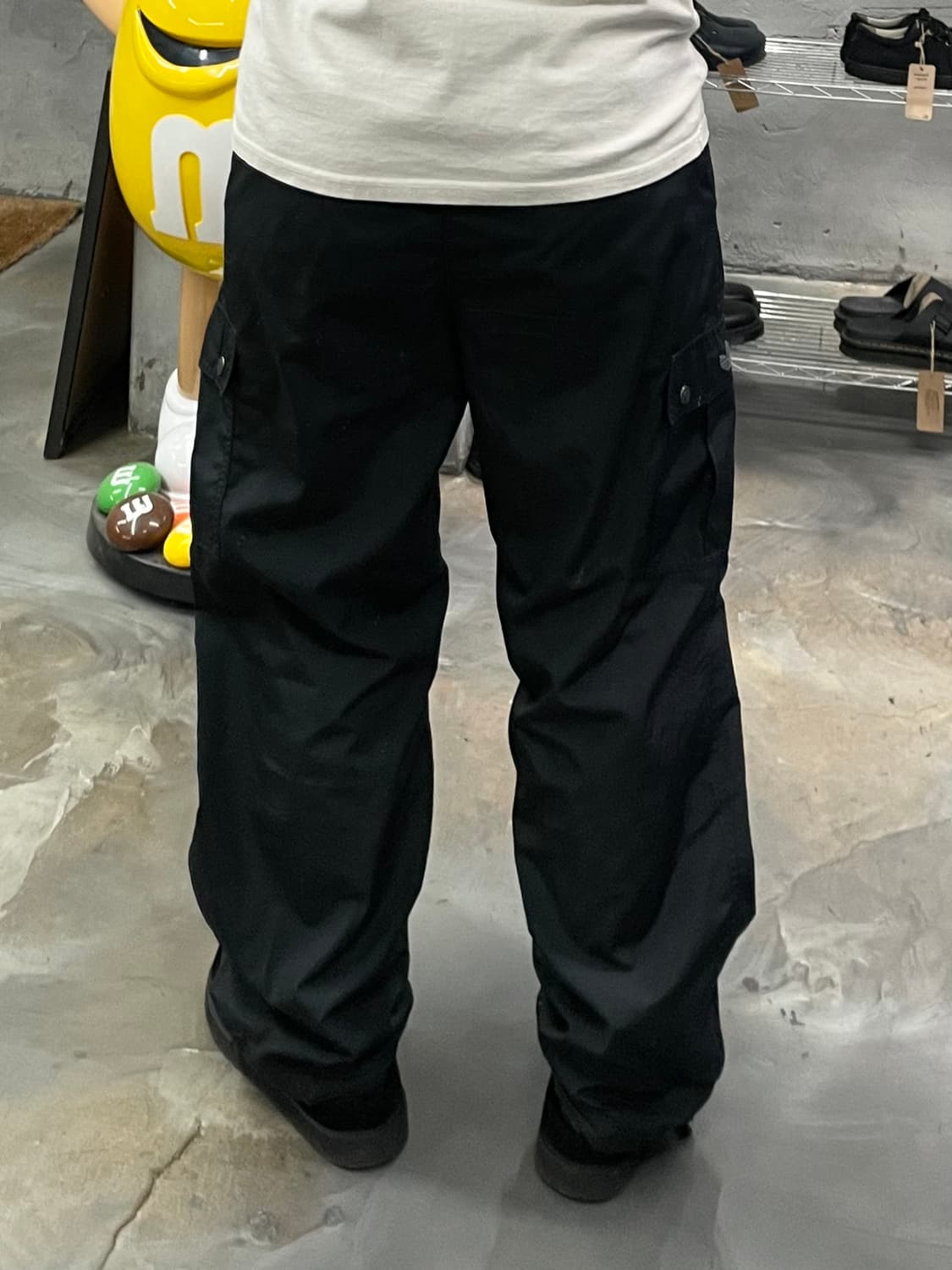 90s 아디다스 트레포일 나일론 카고팬츠 상품이미지9