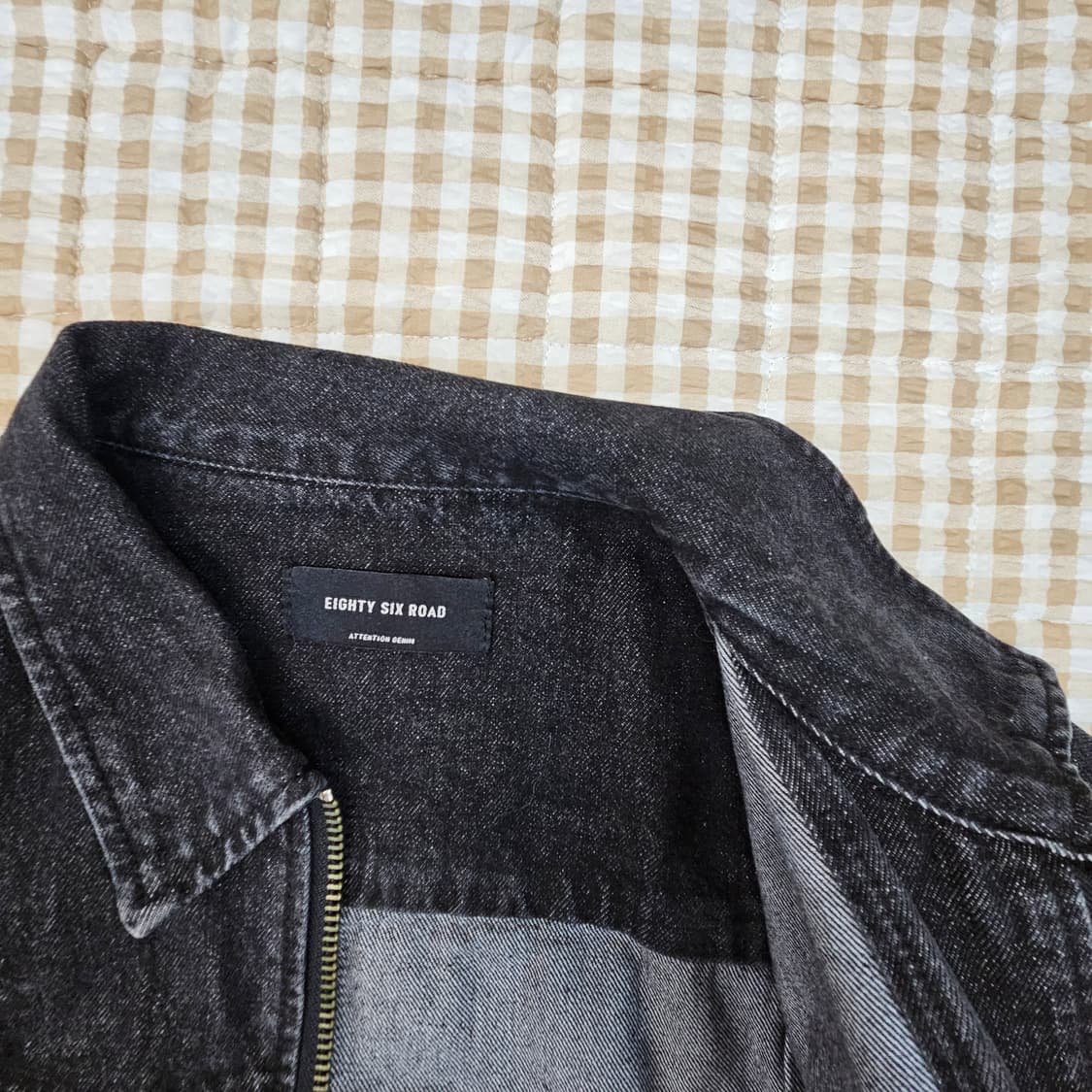 86로드 데님 청자켓 남자100 상품이미지9