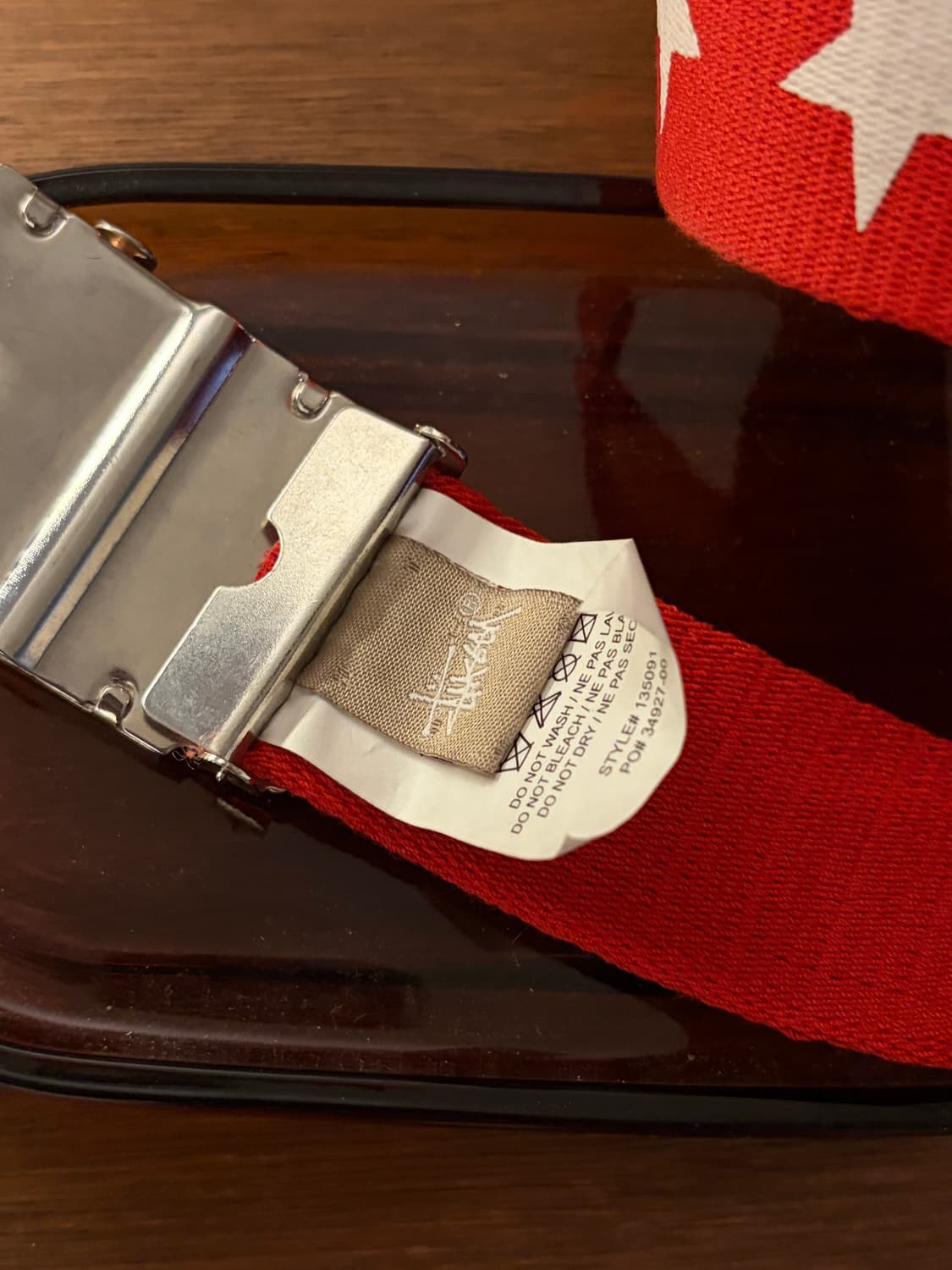 90-00s 올드 스투시 old stusdy 스타 로고 웹 벨트 상품이미지5