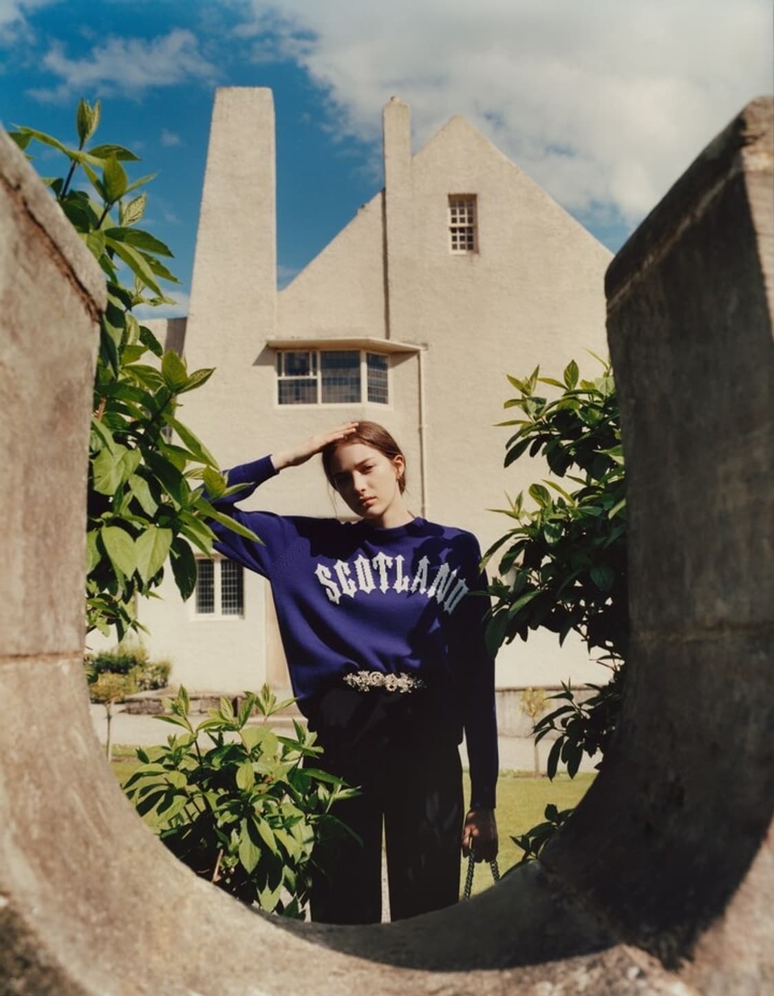 크리스토퍼 케인 스코트랜드 울 니트 상품이미지1