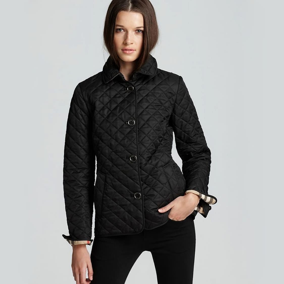 버버리브릿 다이아몬드 퀼팅 자켓 상품이미지1
