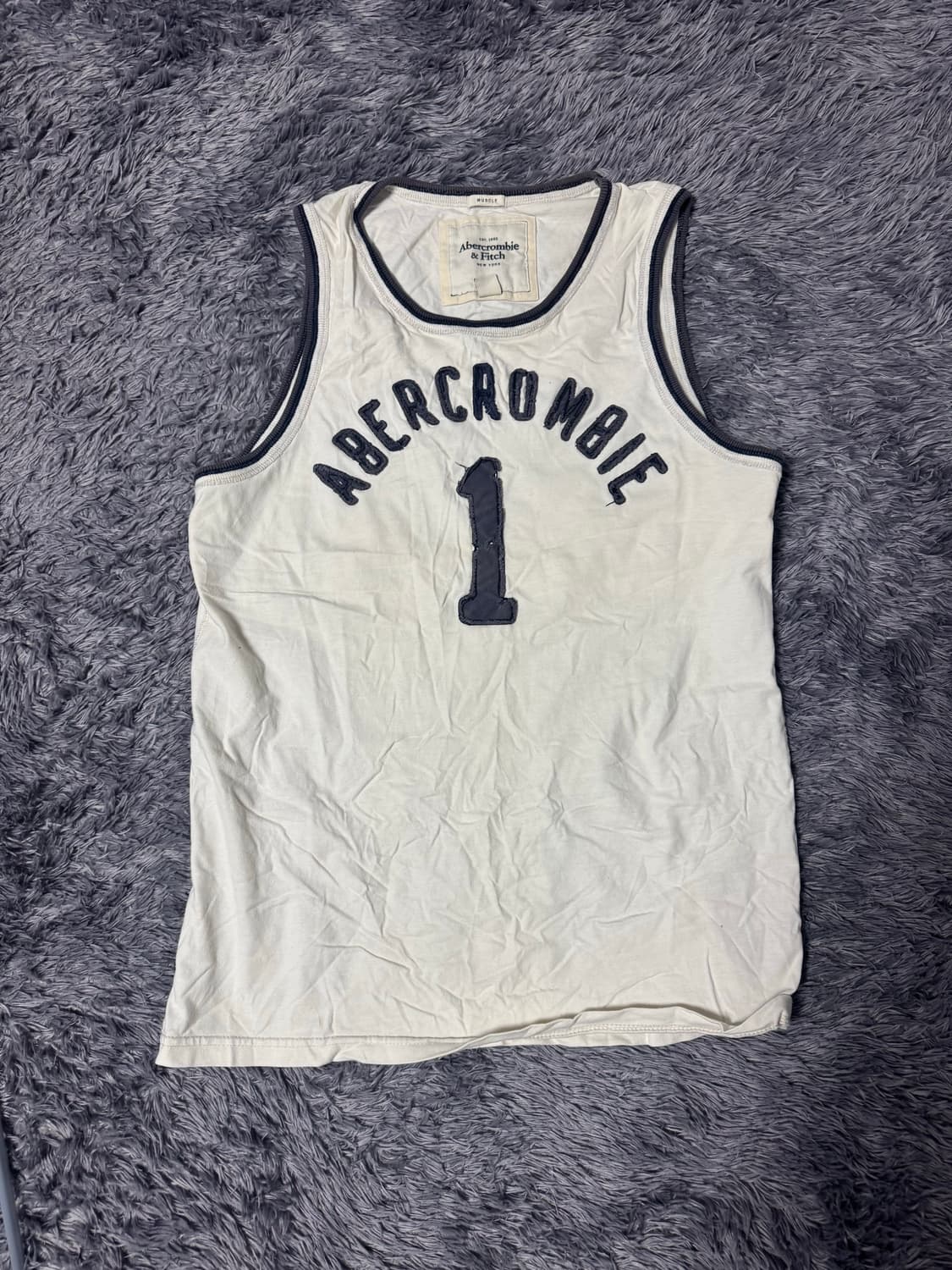 아베크롬비 입체자수 나시 상품이미지1