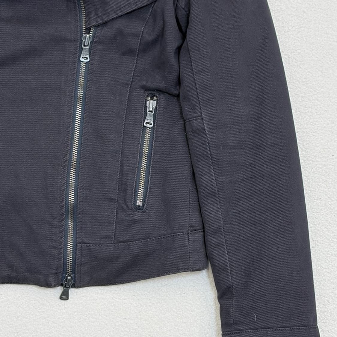 CALVIN KLEIN 퍼 카라 자켓 XS 상품이미지2