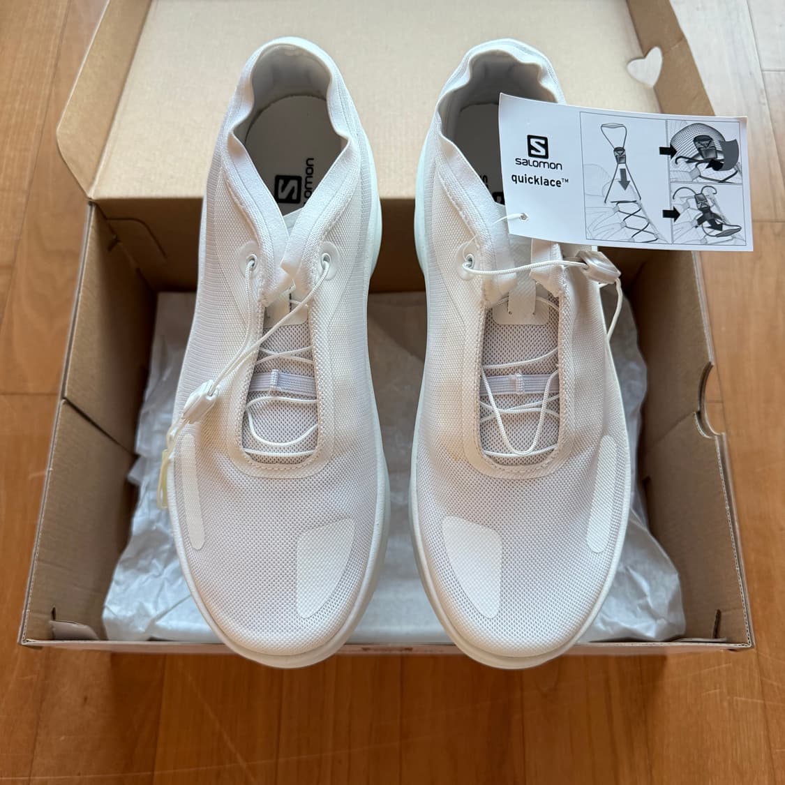 270 살로몬 x 꼼데가르송 센스 필 플랫폼 화이트 상품이미지2