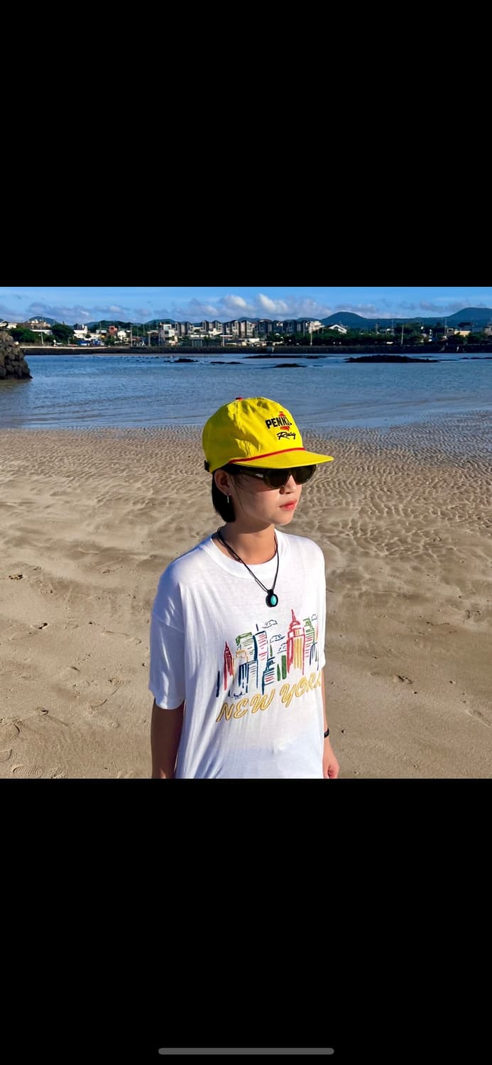 Made in USA vintage cap YEL 상품이미지3