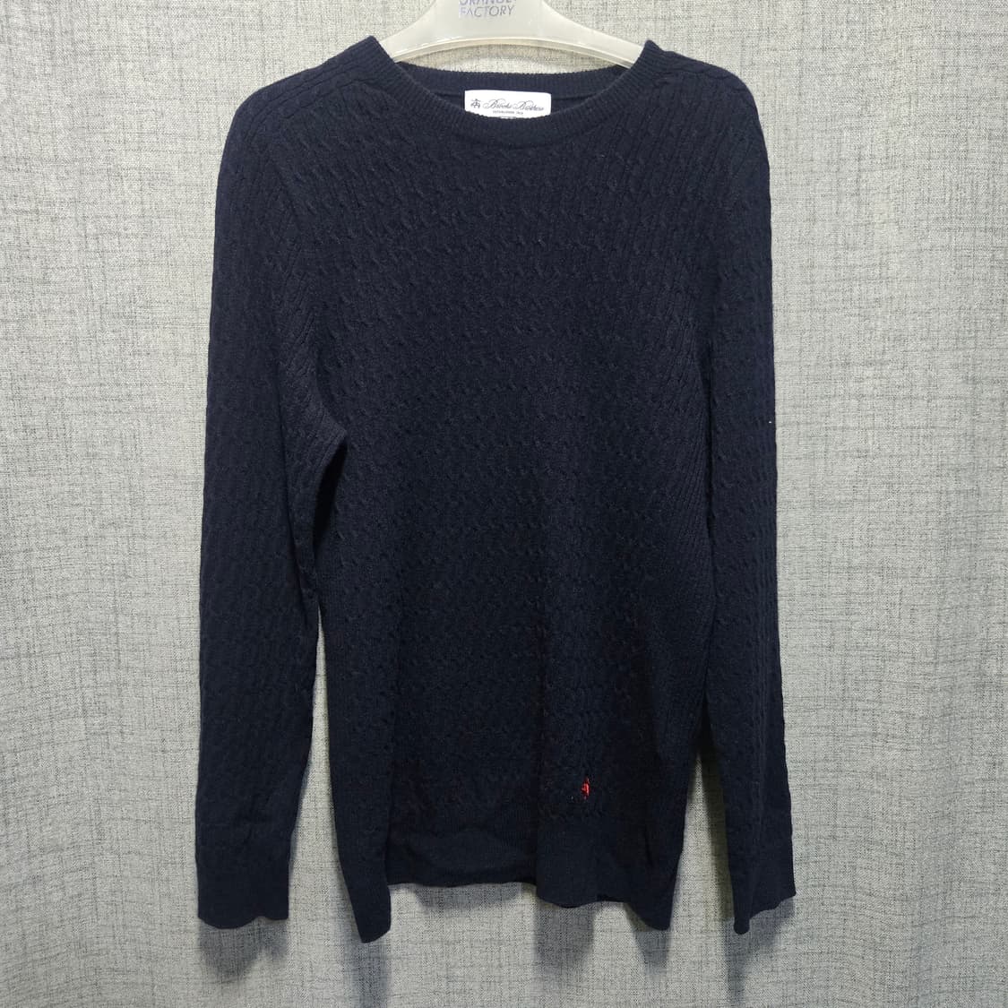 브룩스브라더스 울 캐시미어 꽈베기 니트  상품이미지1