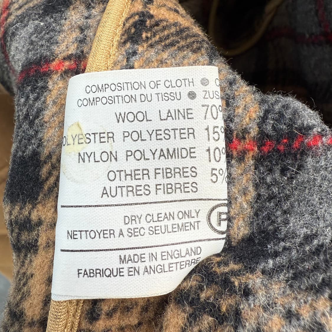 [M] 버버리 카멜 더플코트 상품이미지7