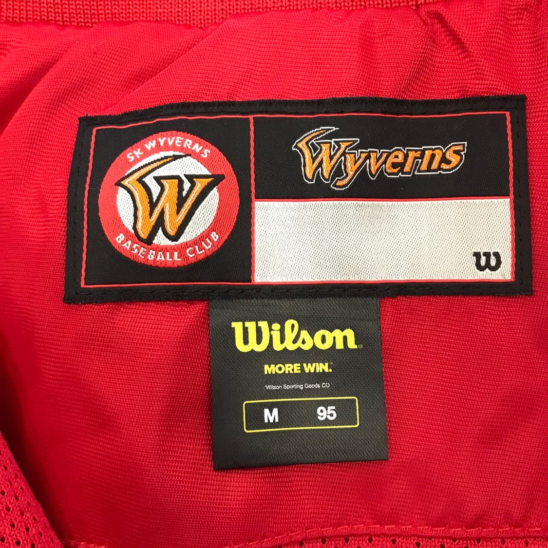 WILSON 윌슨 SK와이번스 야구점퍼 [M] 상품이미지5