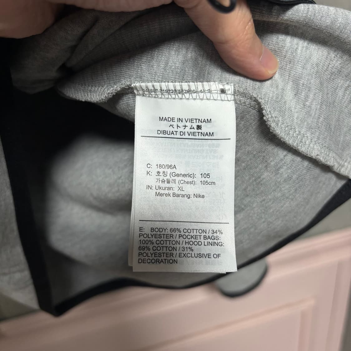 나이키 테크팩 후드집업 그레이 1 상품이미지3