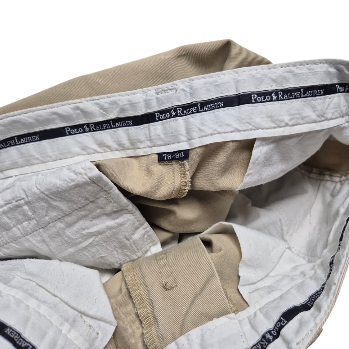 [31] 폴로 랄프로렌 90s 투턱 치노팬츠 베이지 상품이미지8