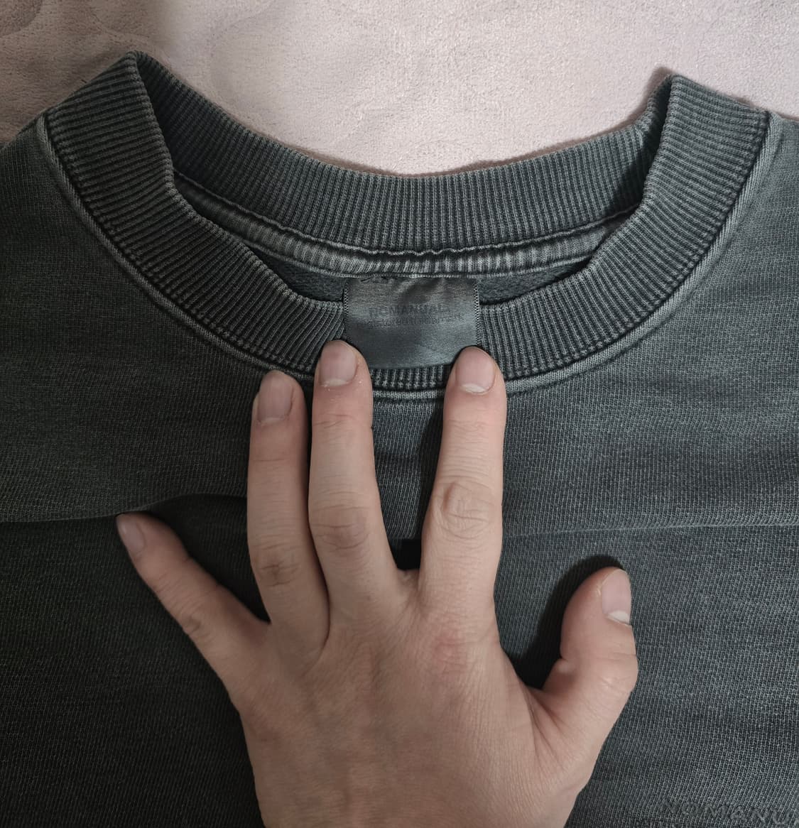 노매뉴얼 reversed TM LOGO SWEATSHIRT 
L 상품이미지4