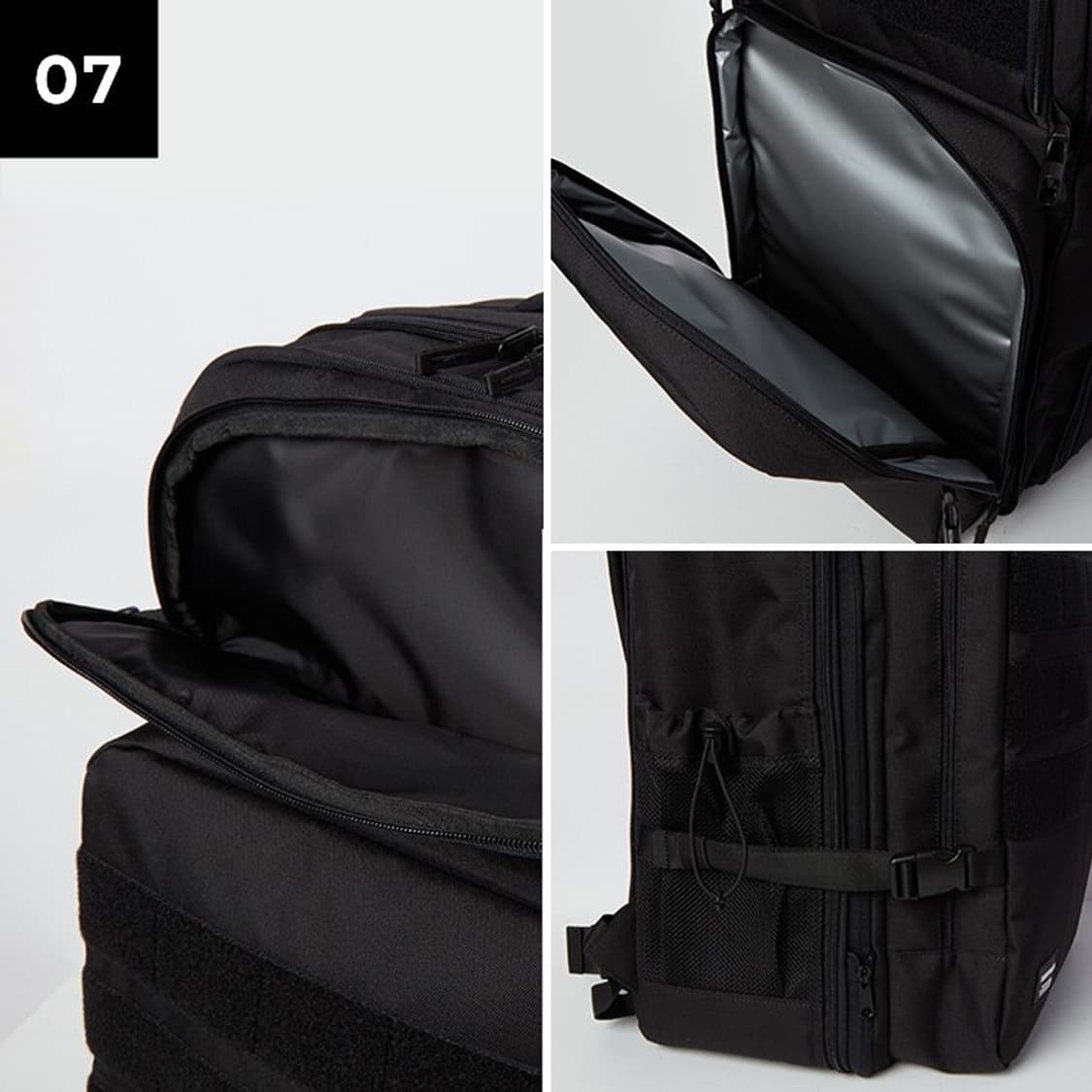 젝시믹스 오버업 멀티 짐 코듀라 백팩입니다.  상품이미지7
