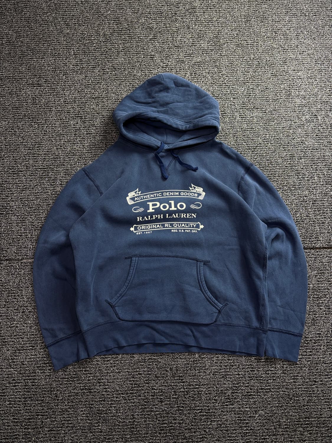 폴로 랄프로렌 빅로고 박시핏 후드 티셔츠 1583 상품이미지2