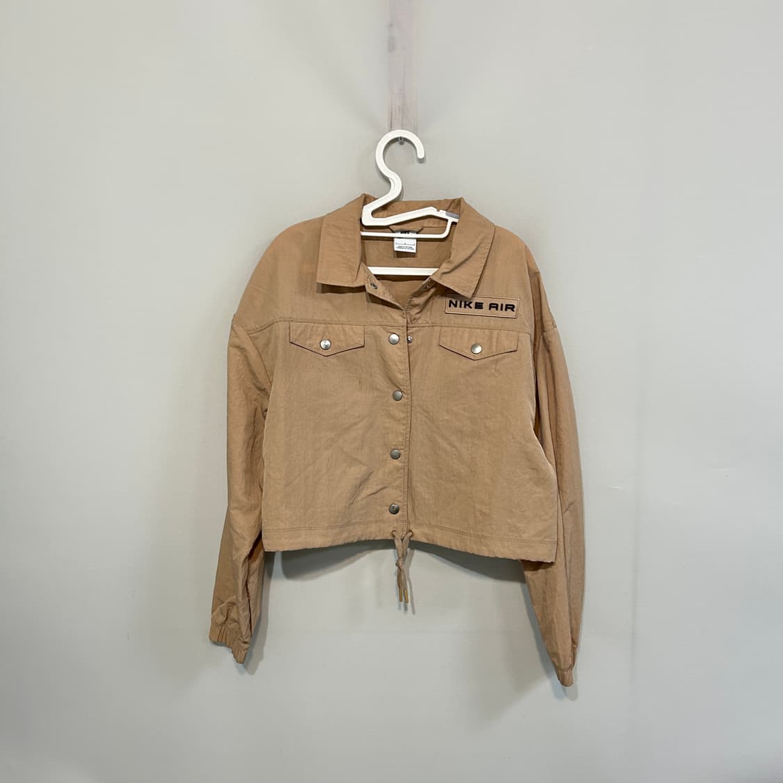 나이키 우먼 에어 우븐 크롭 자켓 L 상품이미지2