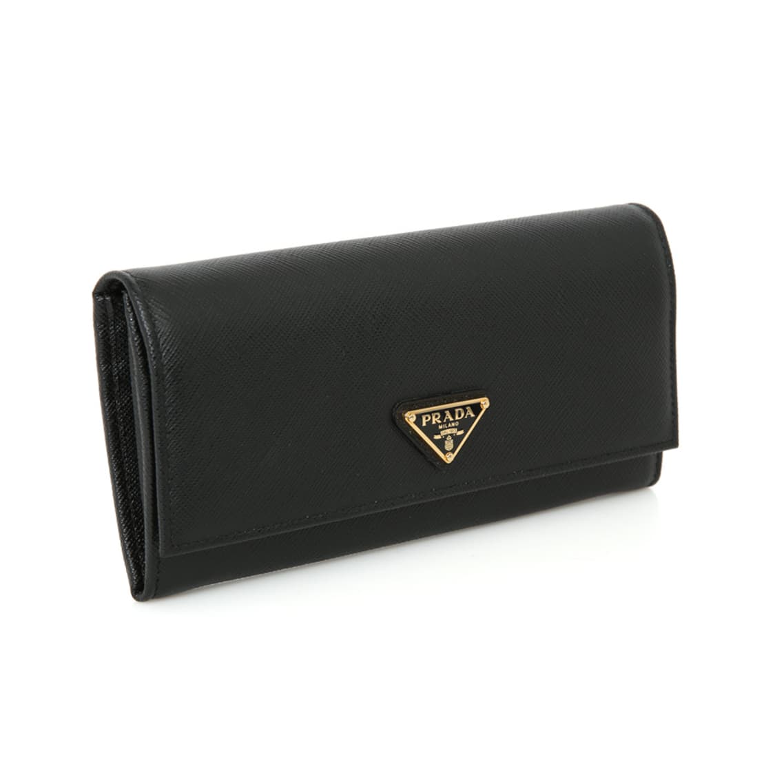 프라다 사피아노 장지갑 블랙 삼각로고 지갑 1MH132 상품이미지3