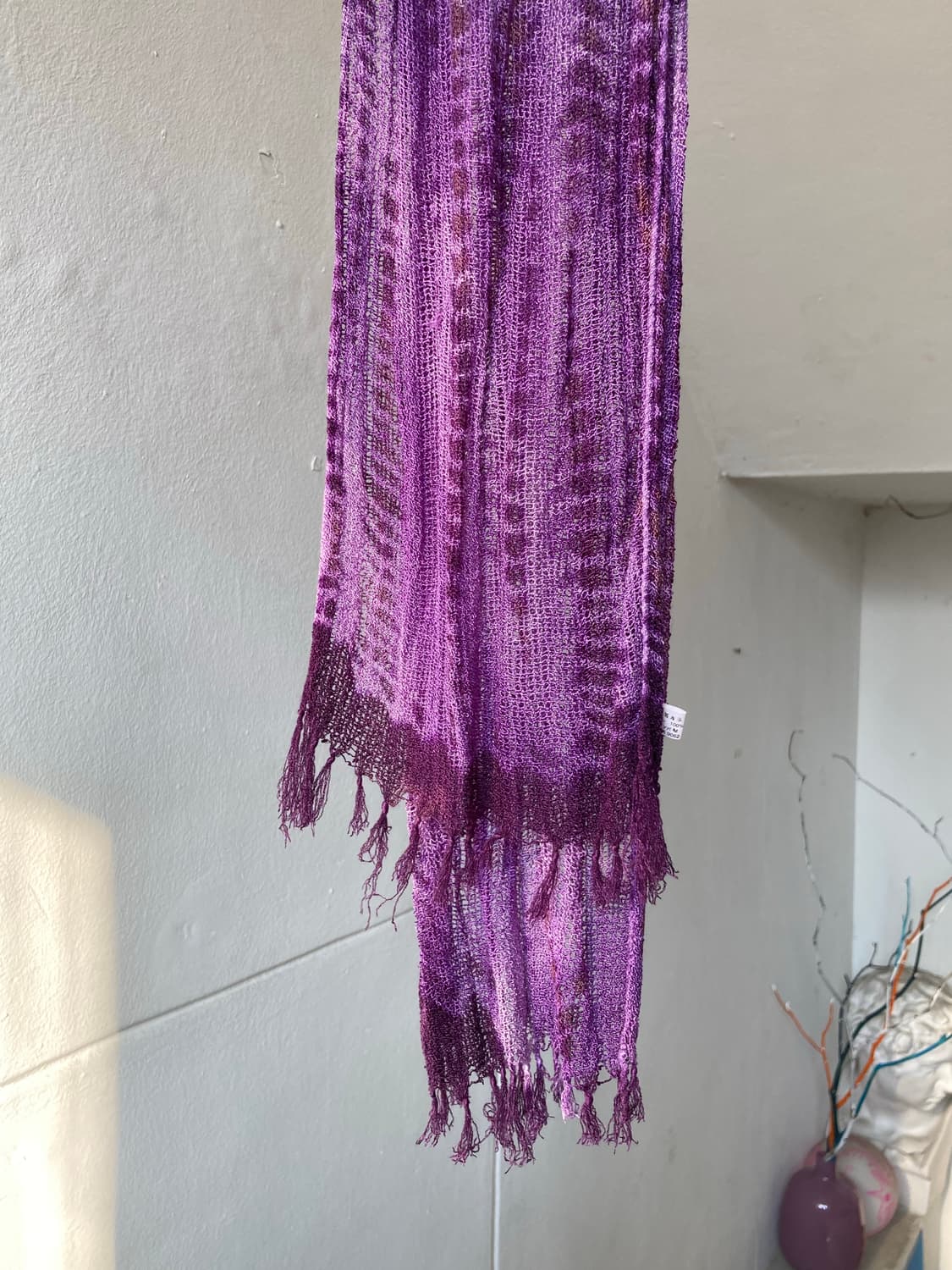 에스닉 퍼플 머플러 상품이미지3