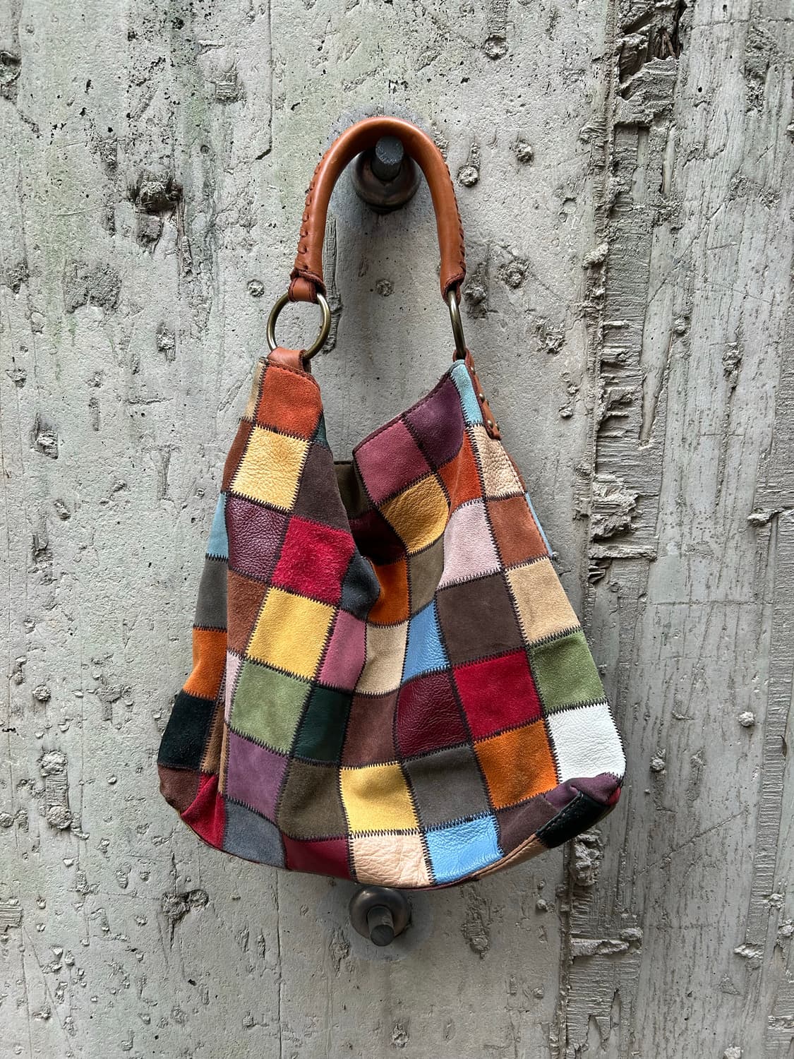 leather patch bag 상품이미지7