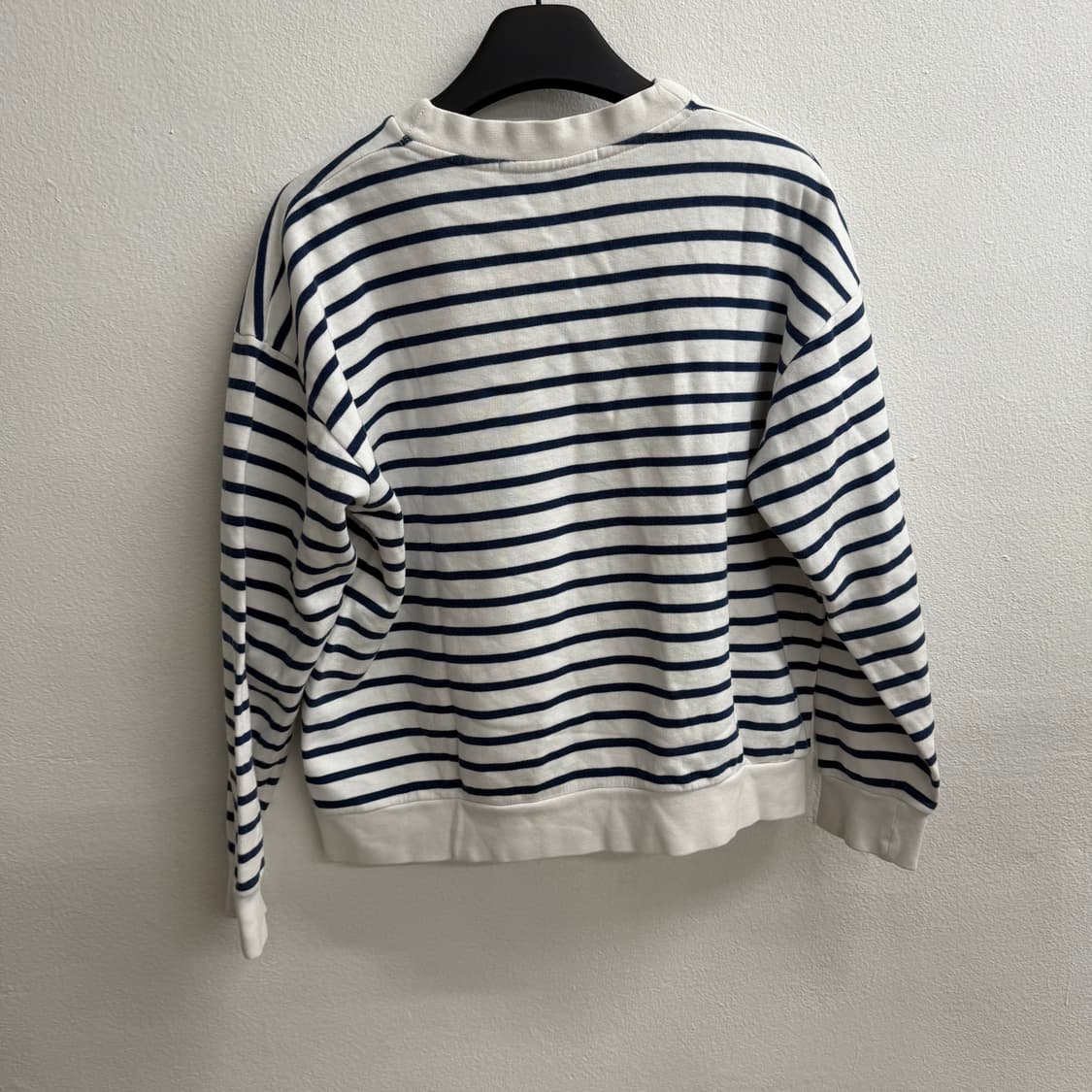 etre cecile 에뜨르세실 불독 프린팅 스트라이프 스웨트 셔츠 M 상품이미지4