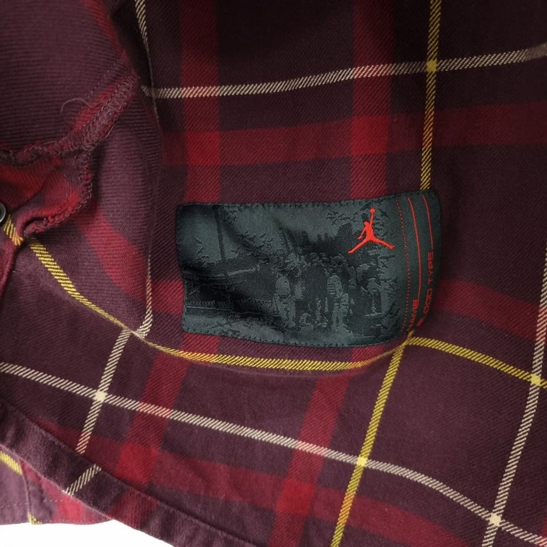 [나이키 조던] 체크 셔츠 M19670 상품이미지7