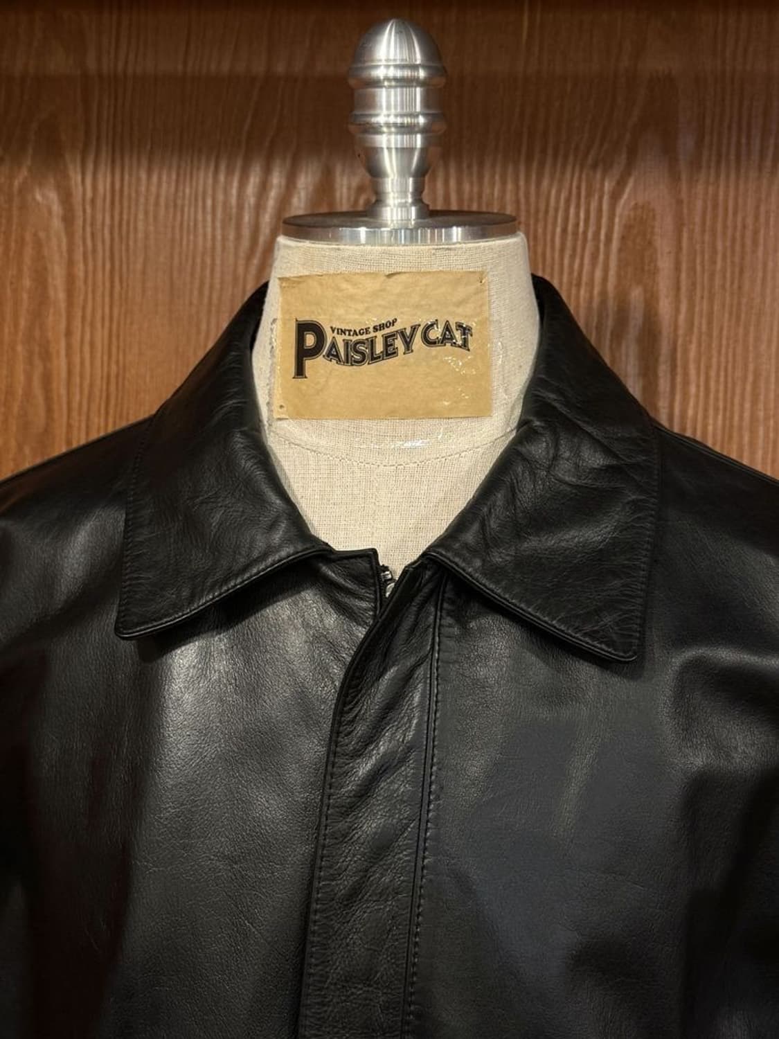 인난찌 레더 블루종 상품이미지10