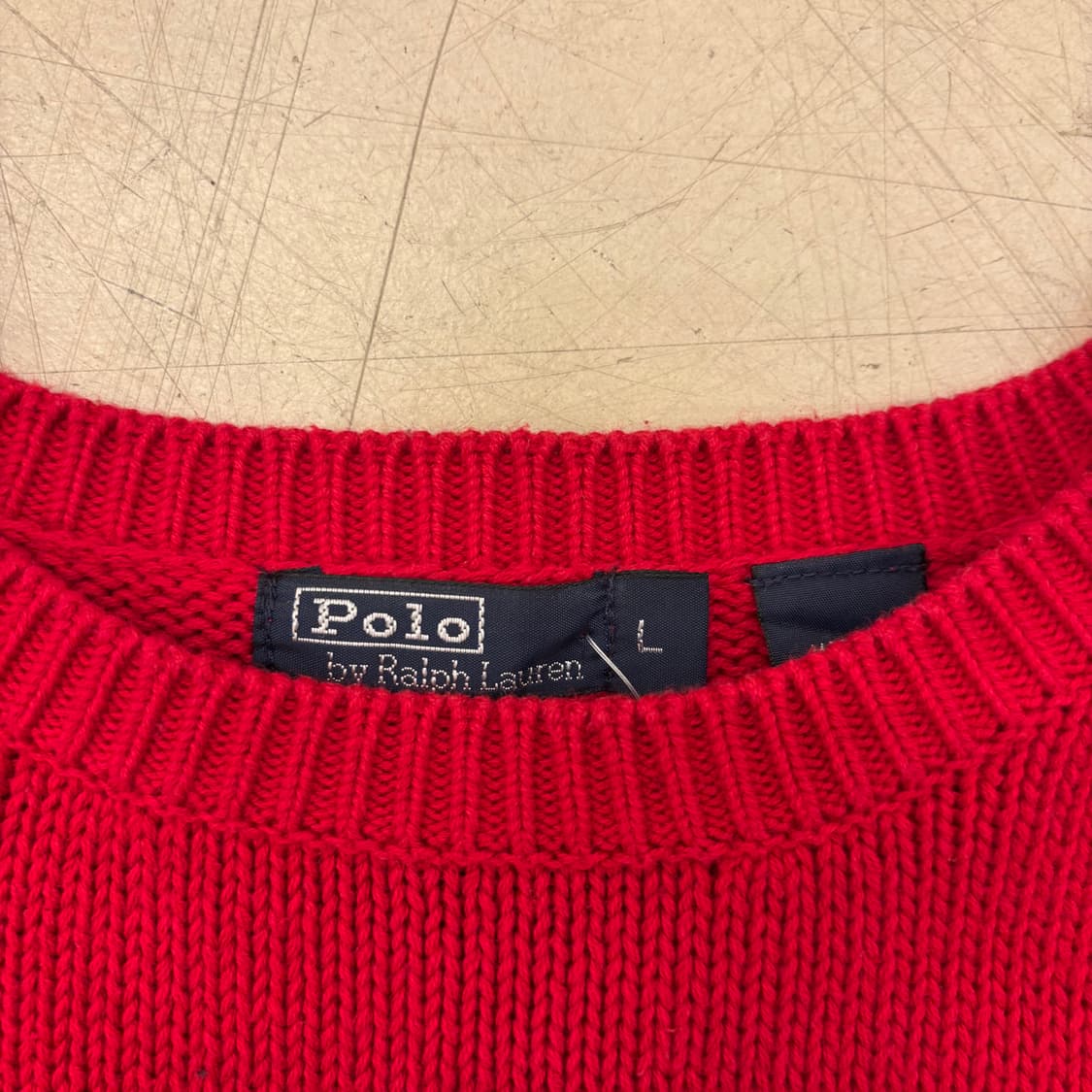 폴로 랄프로렌 컬러블럭 포니 니트 상품이미지3